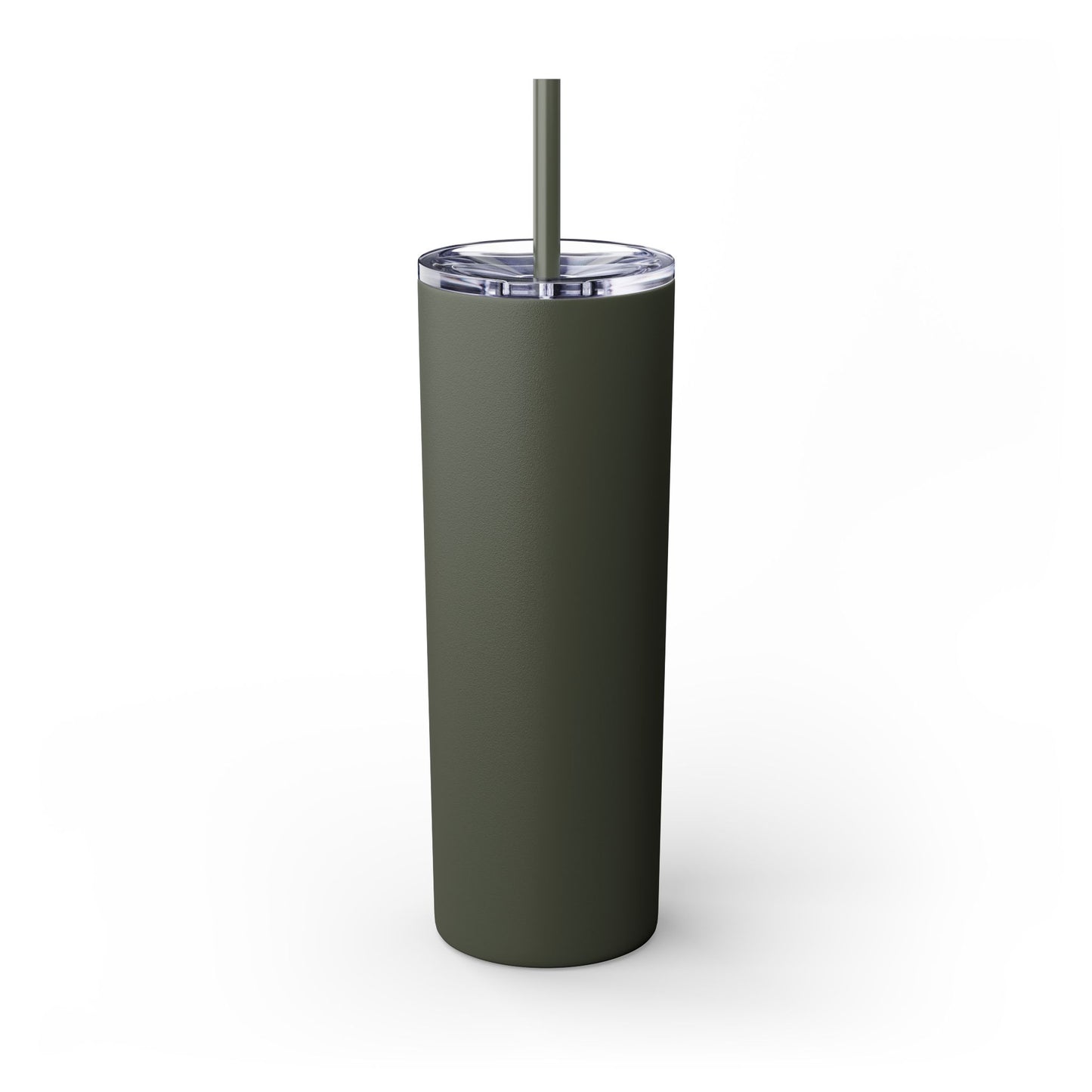 Brandon gotta go Skinny Tumbler with Straw, 20oz