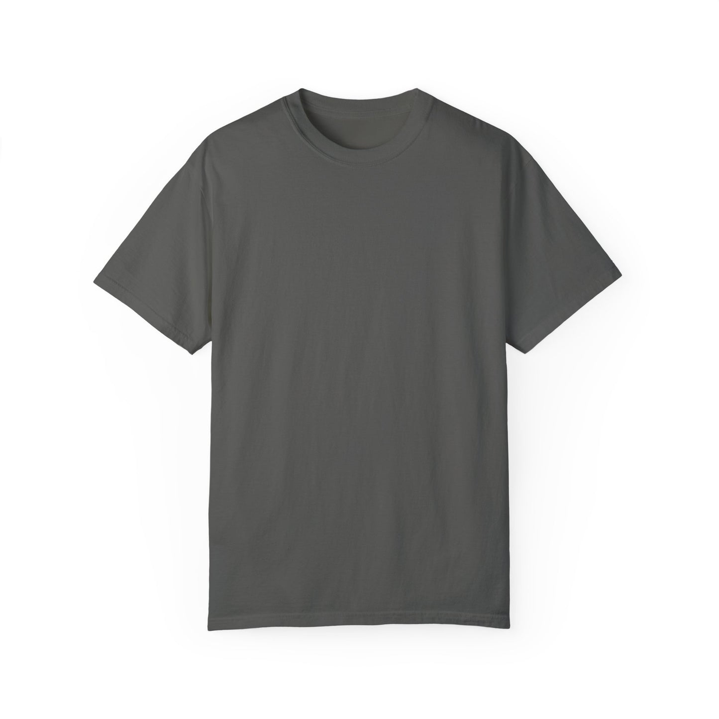 Born in the 60's Raised in the 70's Rocked on the 80's Green lettering Back placement design- Unisex Garment-Dyed T-shirt