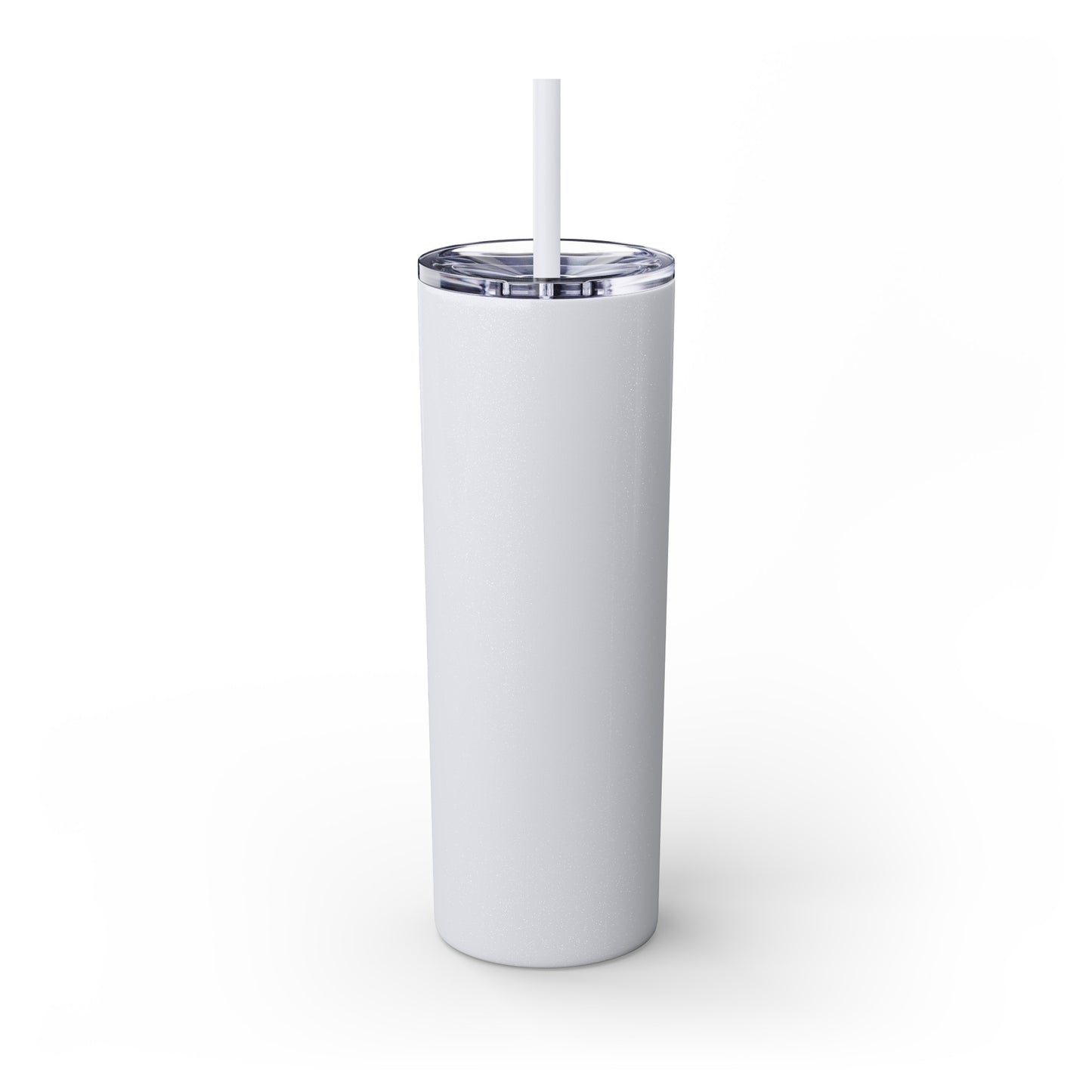 Welcome to the UK You Wanker - Skinny Stainless Steel Tumbler with Straw, 20oz