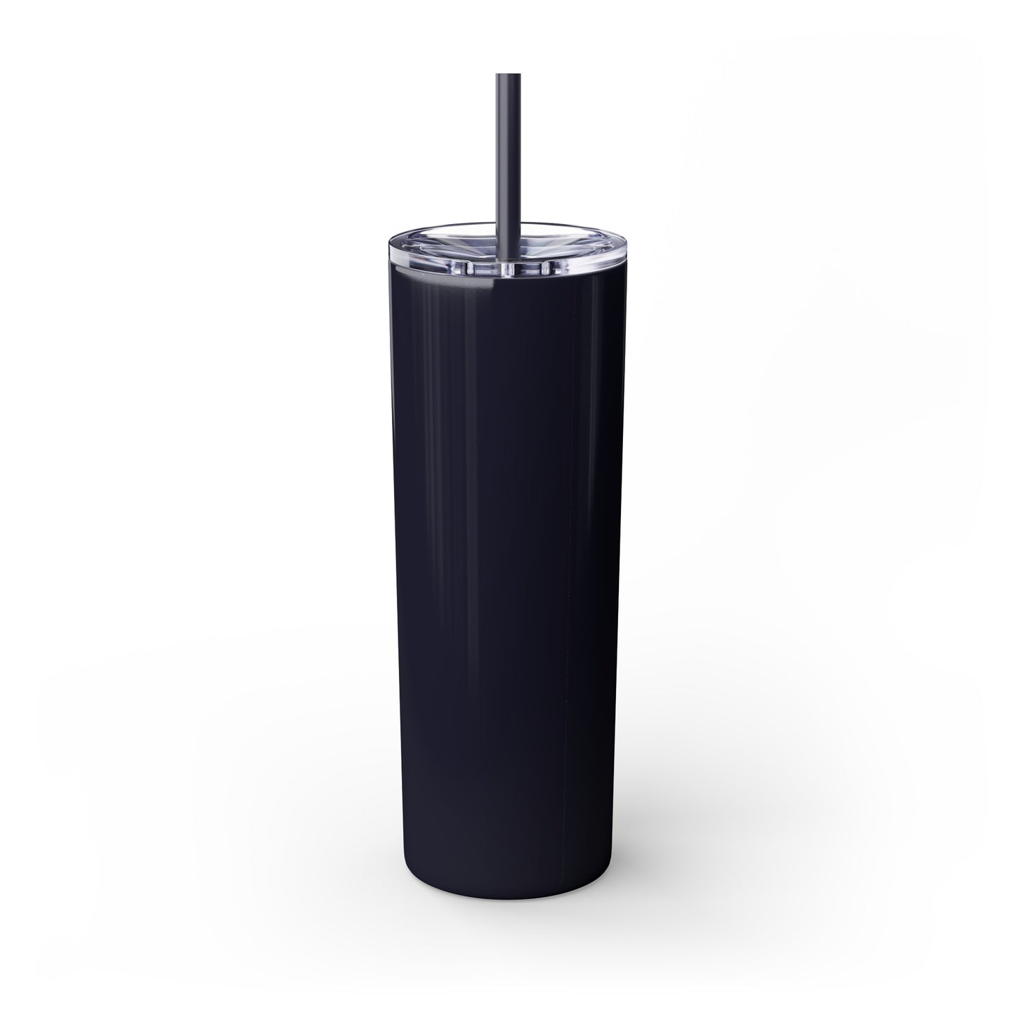 Welcome to the UK You Wanker - Skinny Stainless Steel Tumbler with Straw, 20oz
