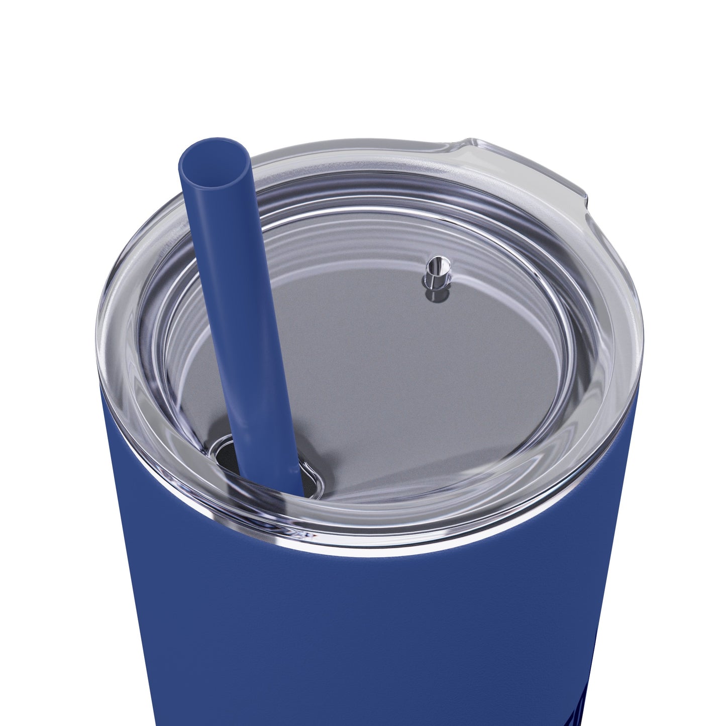 Welcome to the UK You Wanker - Skinny Stainless Steel Tumbler with Straw, 20oz
