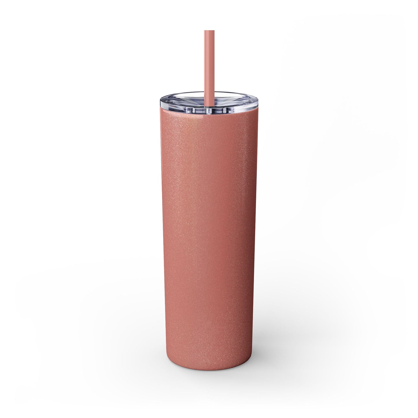 Brooklyn Best Place to Live Skinny Stainless Steel Tumbler with Straw, 20oz
