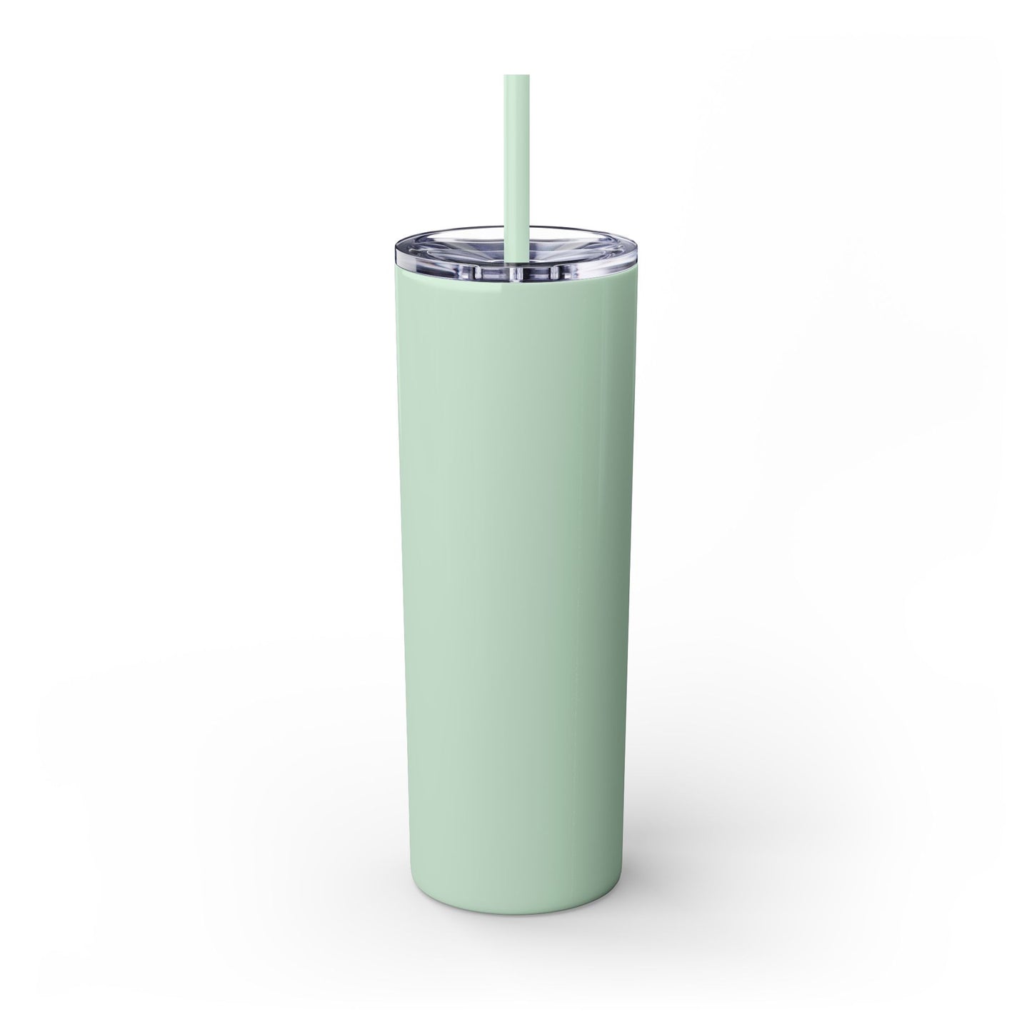 Margarita Lover's  Skinny Tumbler with Straw, 20oz