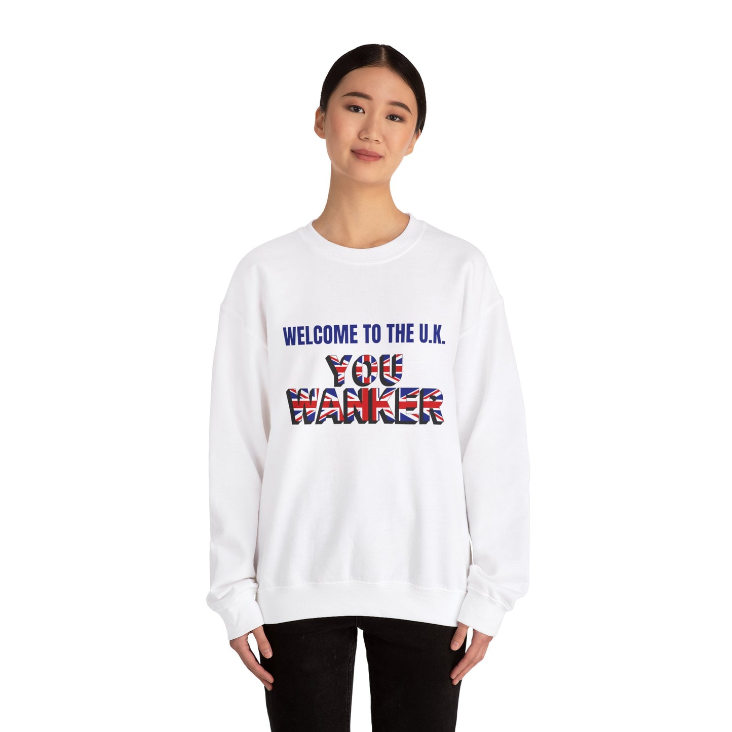 Welcome to the UK Unisex Heavy Blend™ Crewneck Sweatshirt