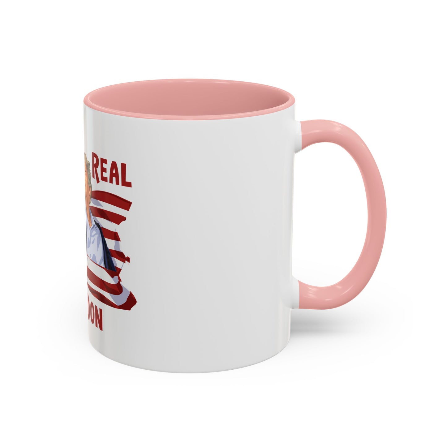 The Real Teflon Don- with Red Accent Coffee 11 or 15 oz Ceramic Mug