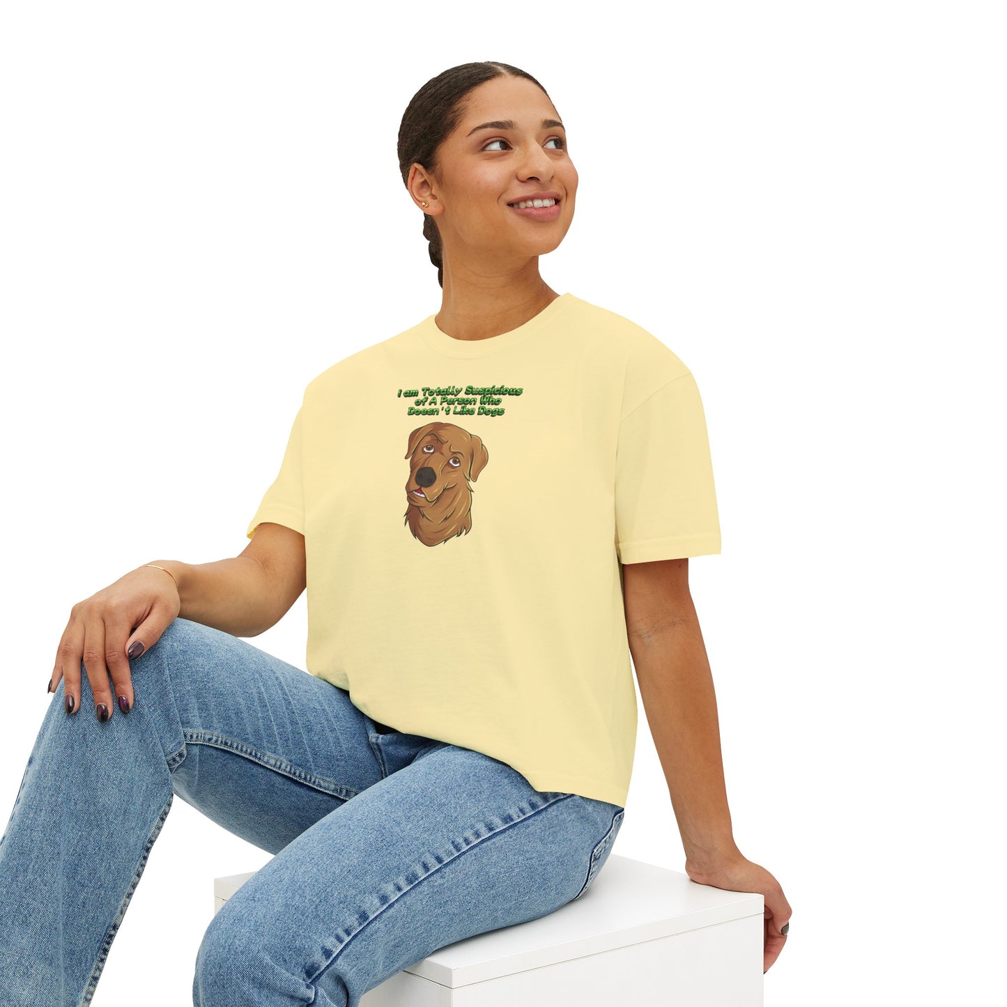 Dog Lovers Women's Boxy Tee