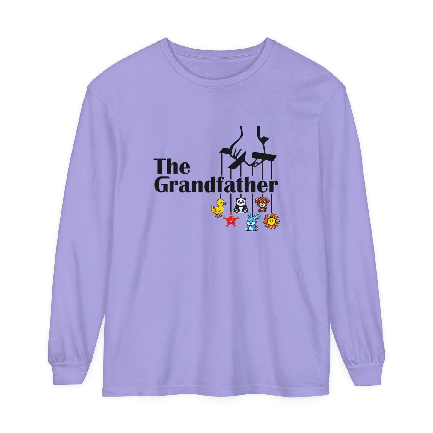 The Grandfather  Garment-dyed Long Sleeve T-Shirt