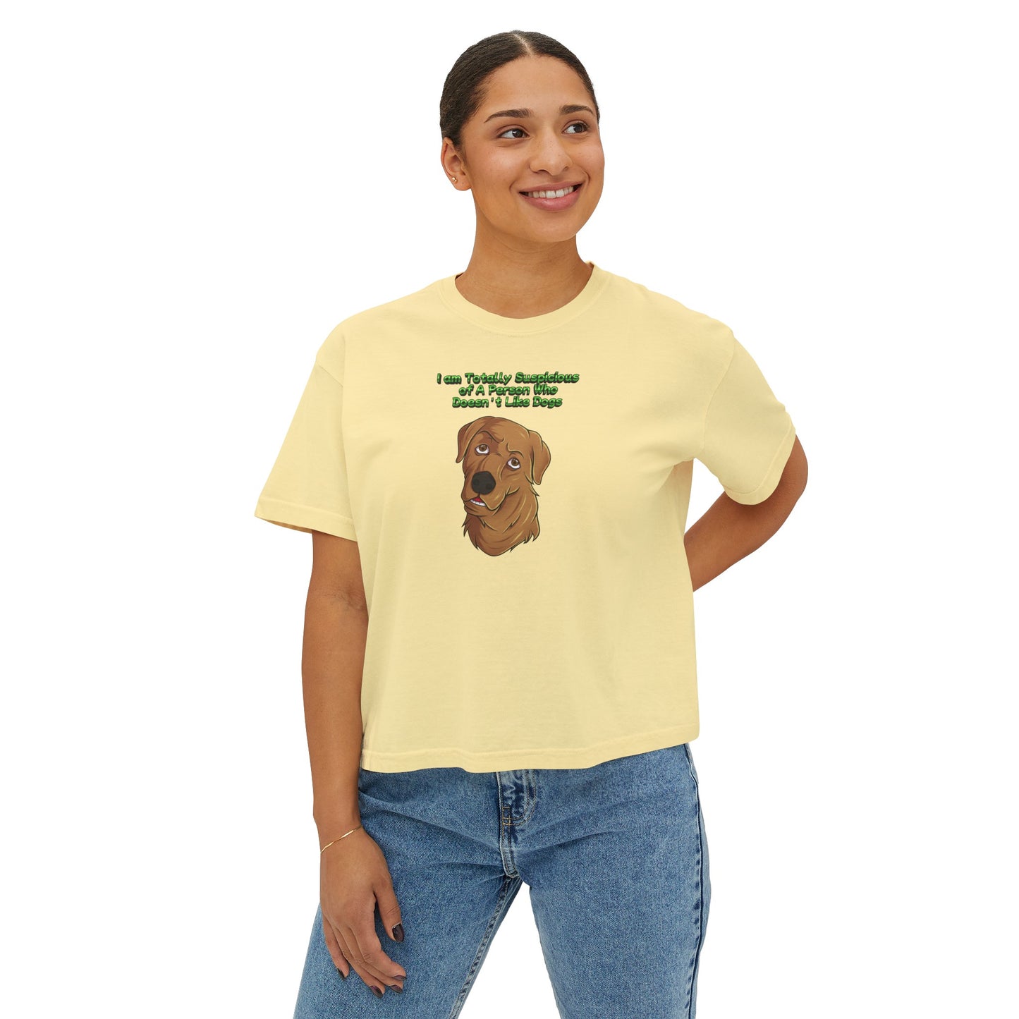 Dog Lovers Women's Boxy Tee