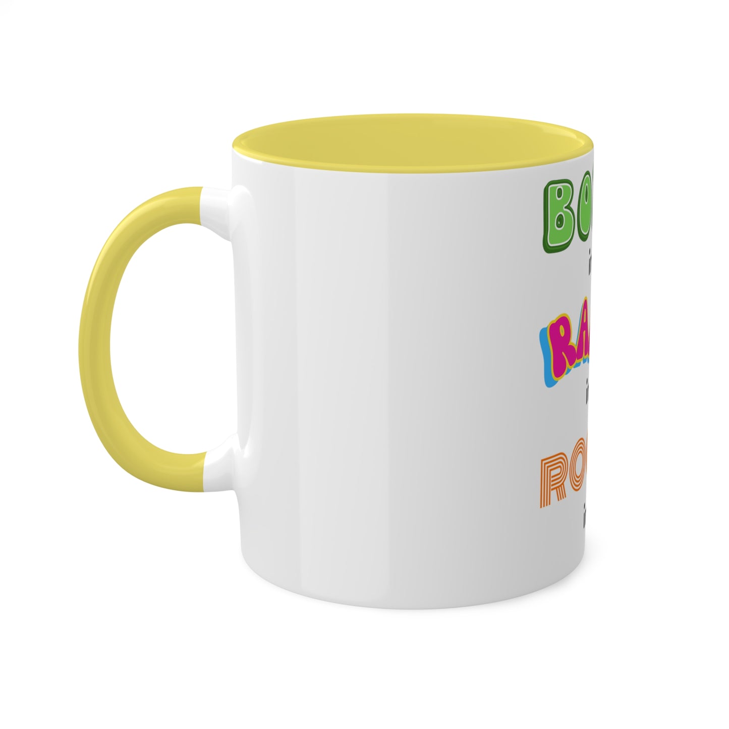 Born in the 60's Colorful Mugs, 11oz