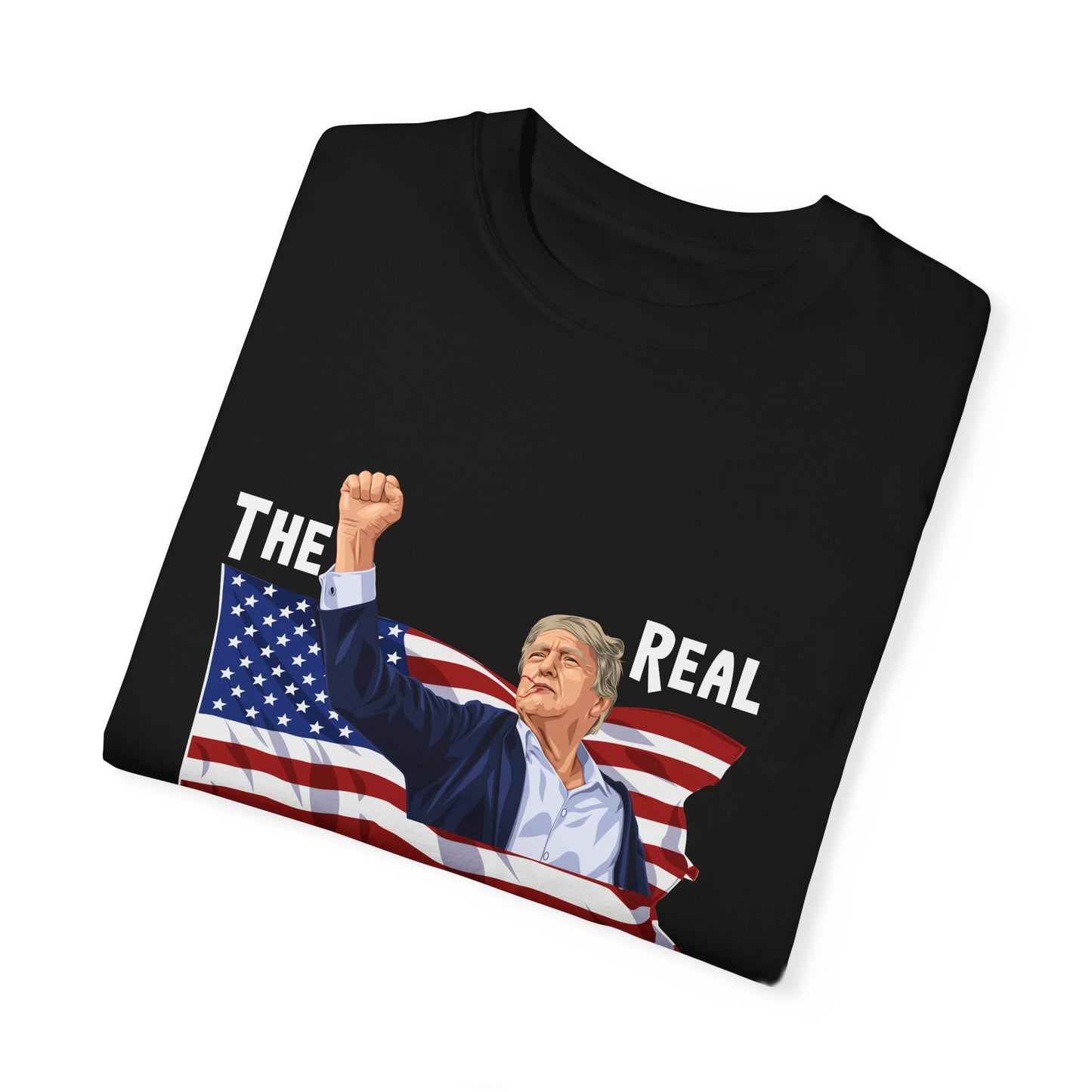 The Real Teflon Don- Unisex Garment-Dyed T-shirt