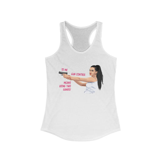 Girl Power Women's Ideal Racerback Tank