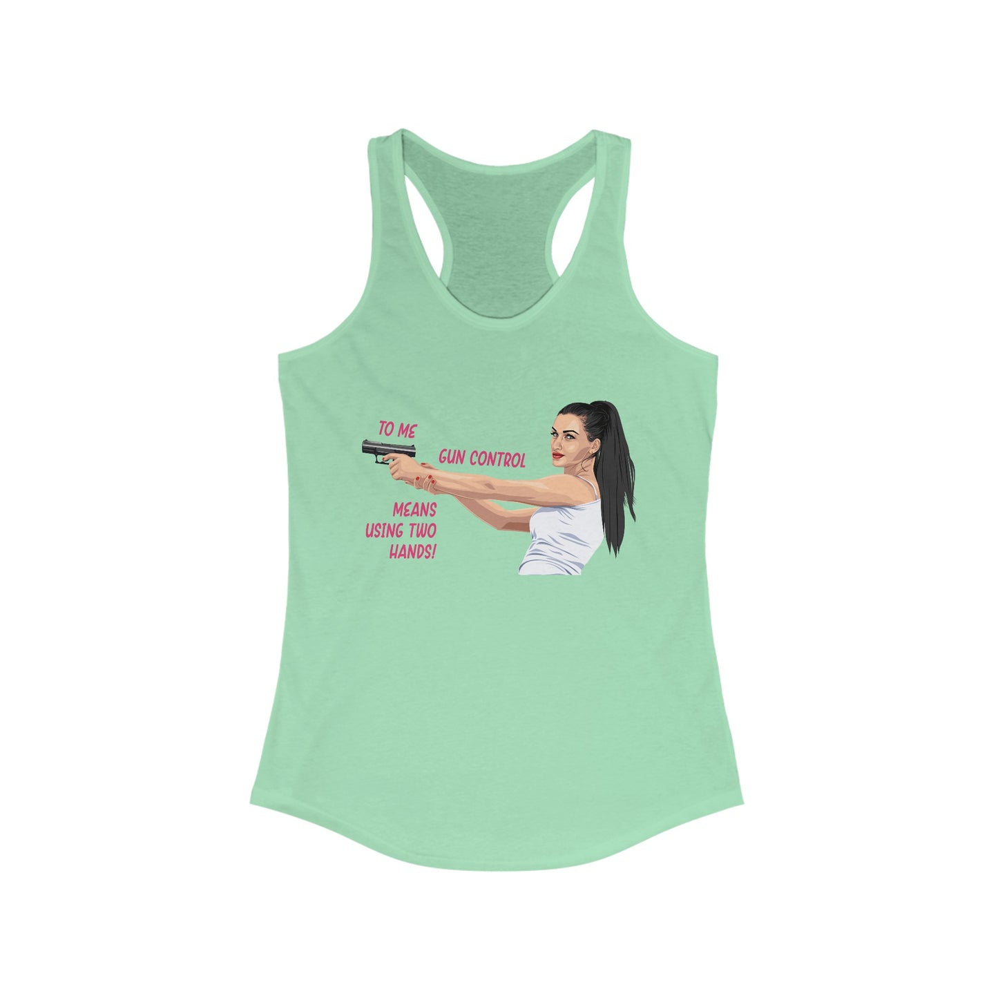 Girl Power Women's Ideal Racerback Tank