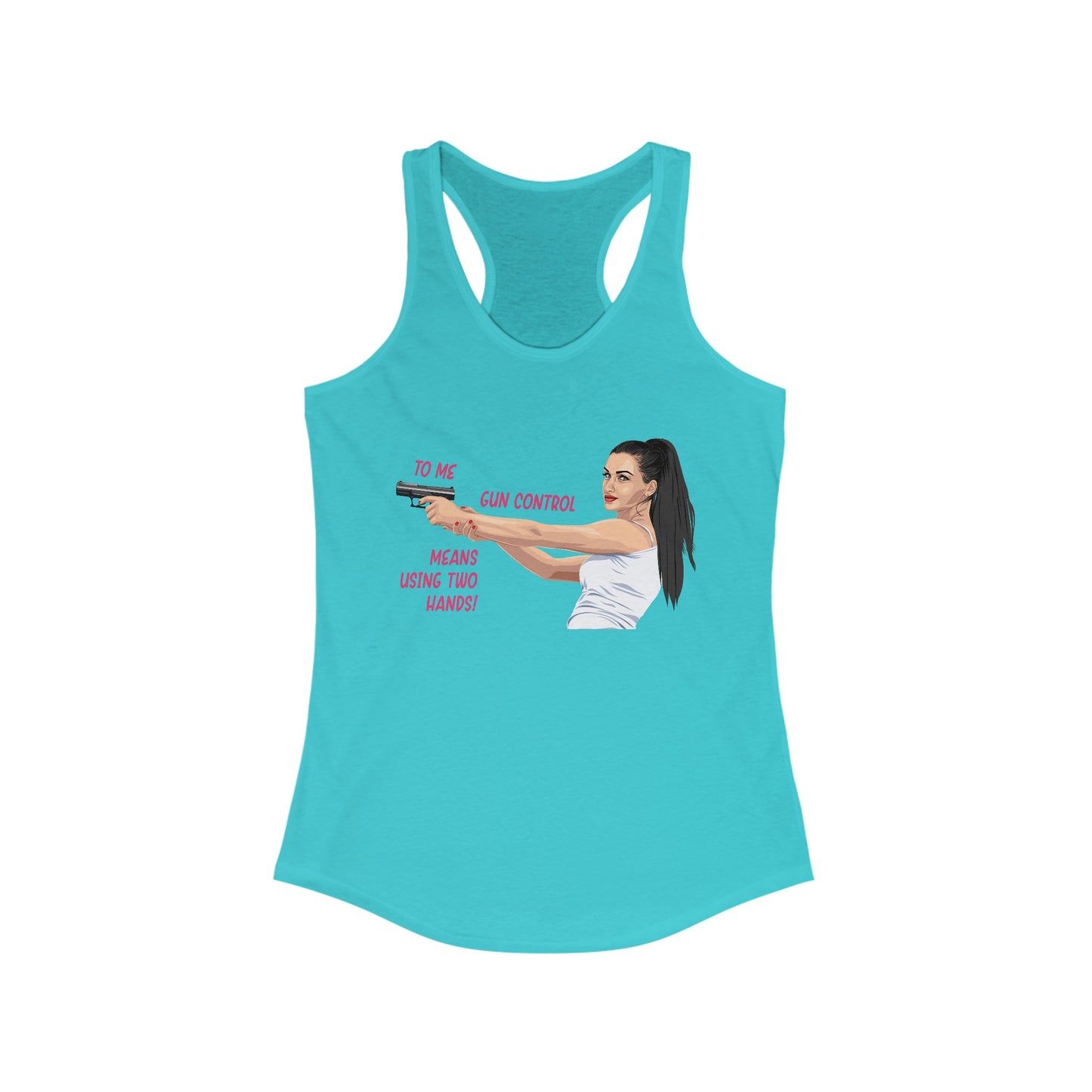 Girl Power Women's Ideal Racerback Tank