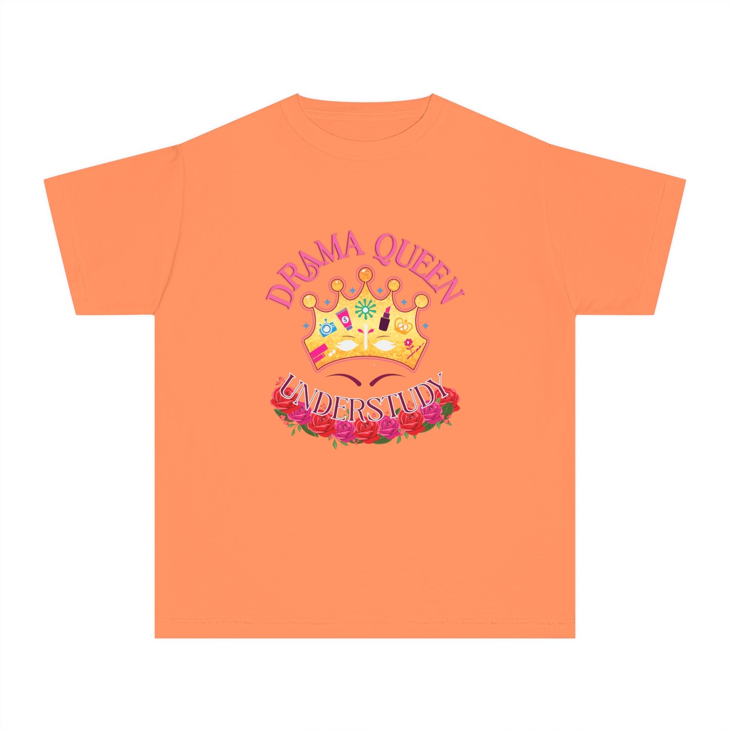 Drama Queen Understudy Girls Youth Midweight Tee