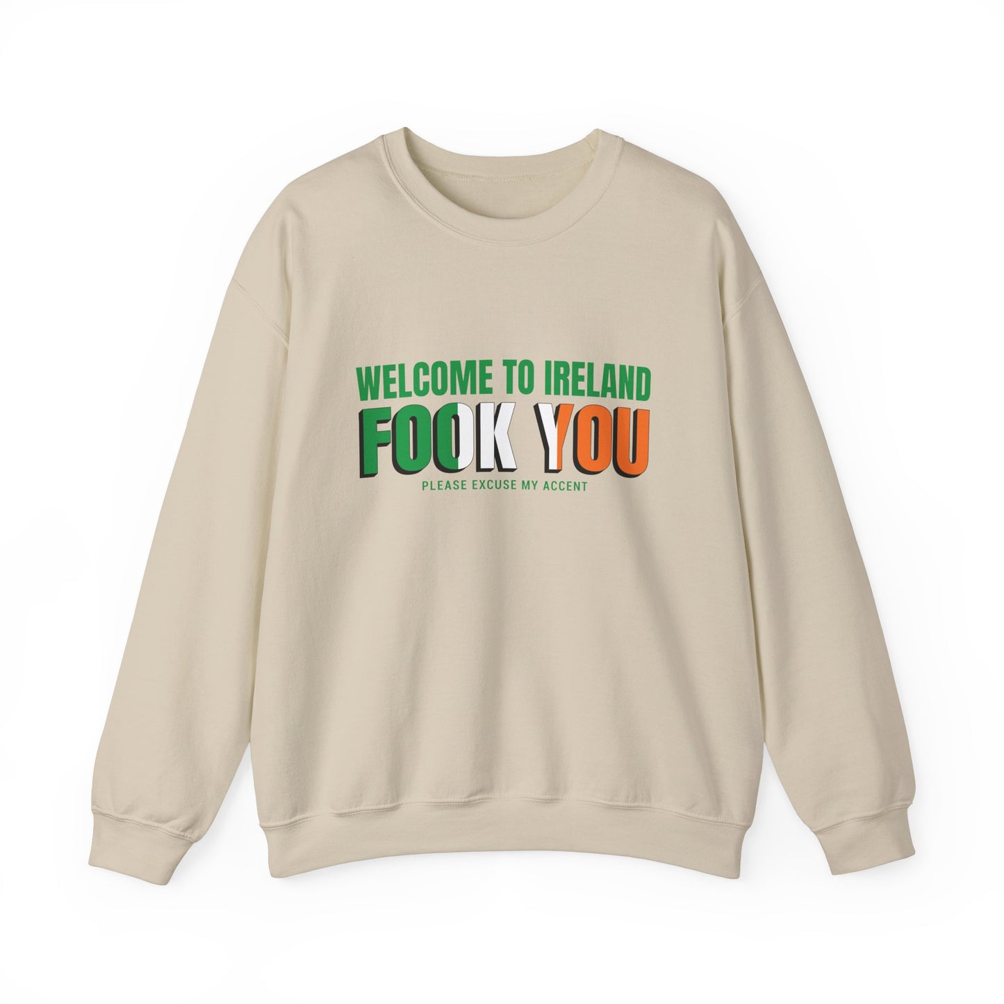 Welcome to Ireland Unisex Heavy Blend™ Crewneck Sweatshirt