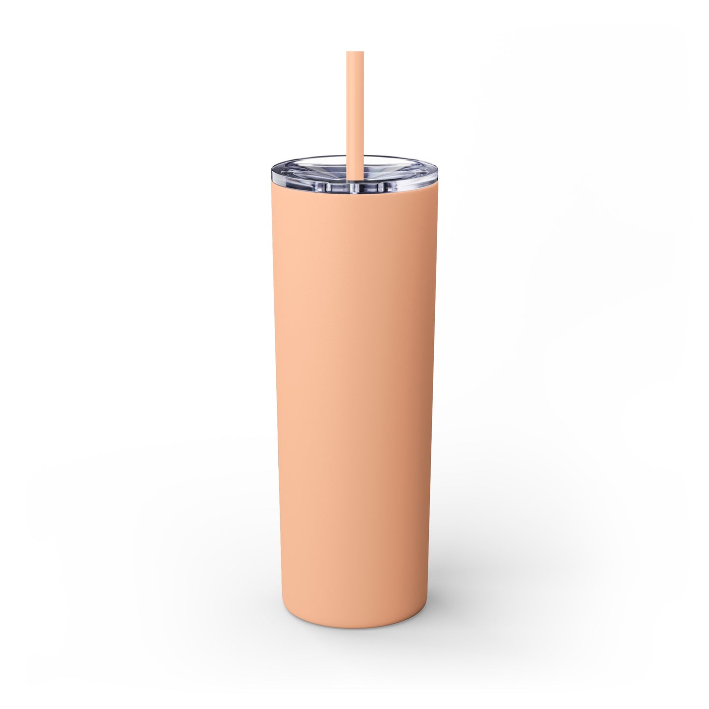 Welcome to Greece Skinny Tumbler with Straw, 20oz