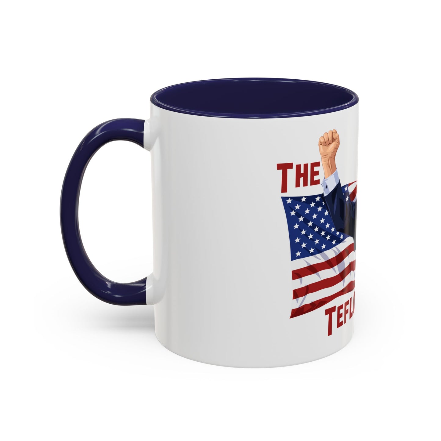 The Real Teflon Don- with Red Accent Coffee 11 or 15 oz Ceramic Mug