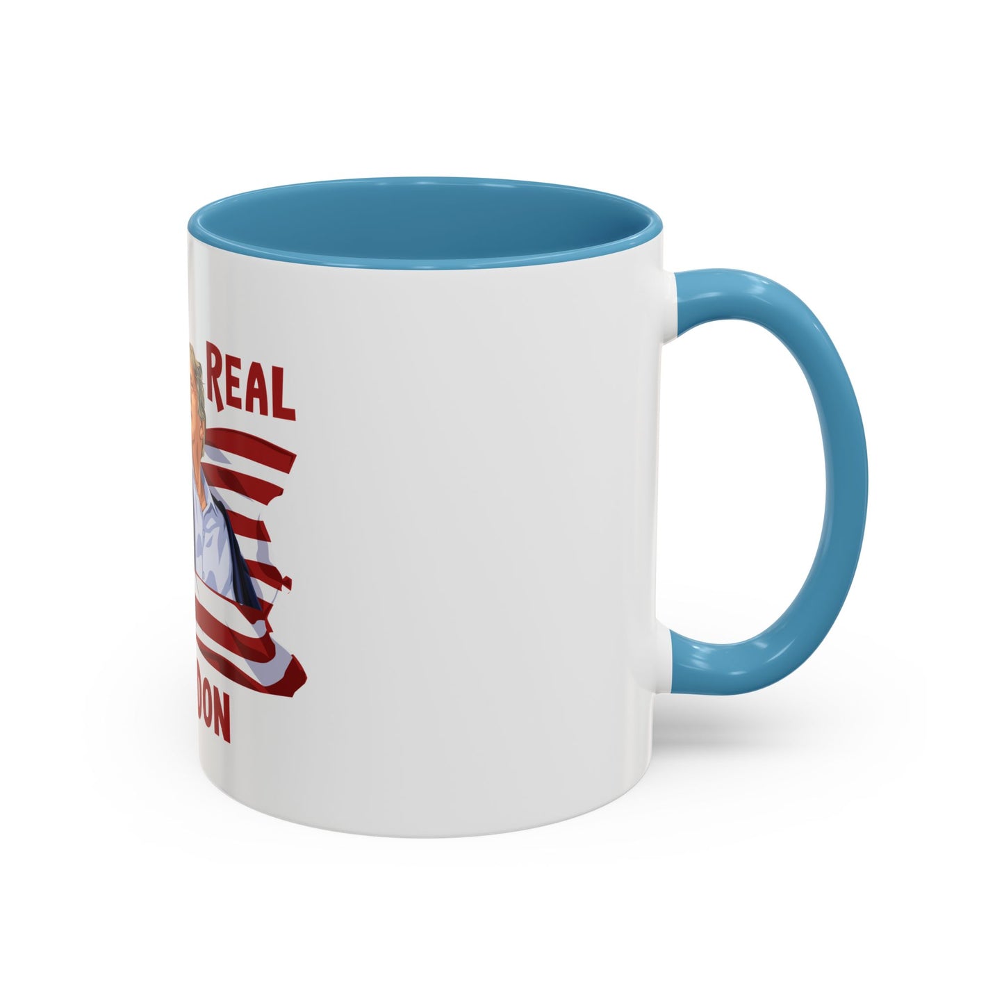 The Real Teflon Don- with Red Accent Coffee 11 or 15 oz Ceramic Mug