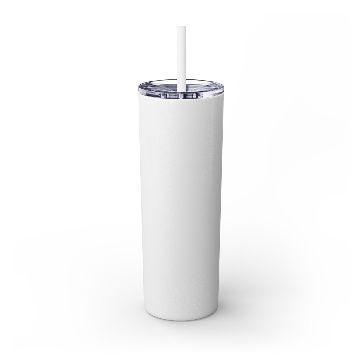 Welcome to the UK  You Wanker - Skinny Stainless Steel Tumbler with Straw, 20oz