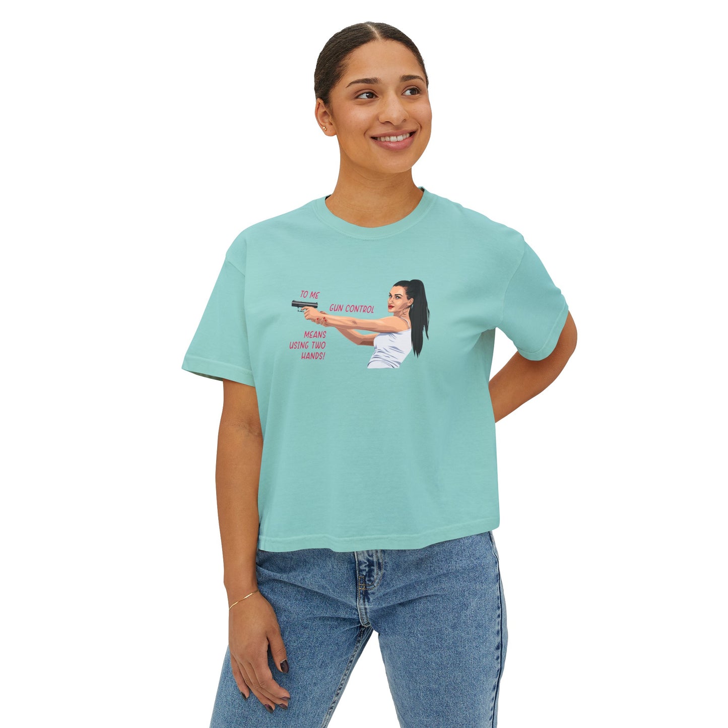 Girl Power Women's Boxy Tee