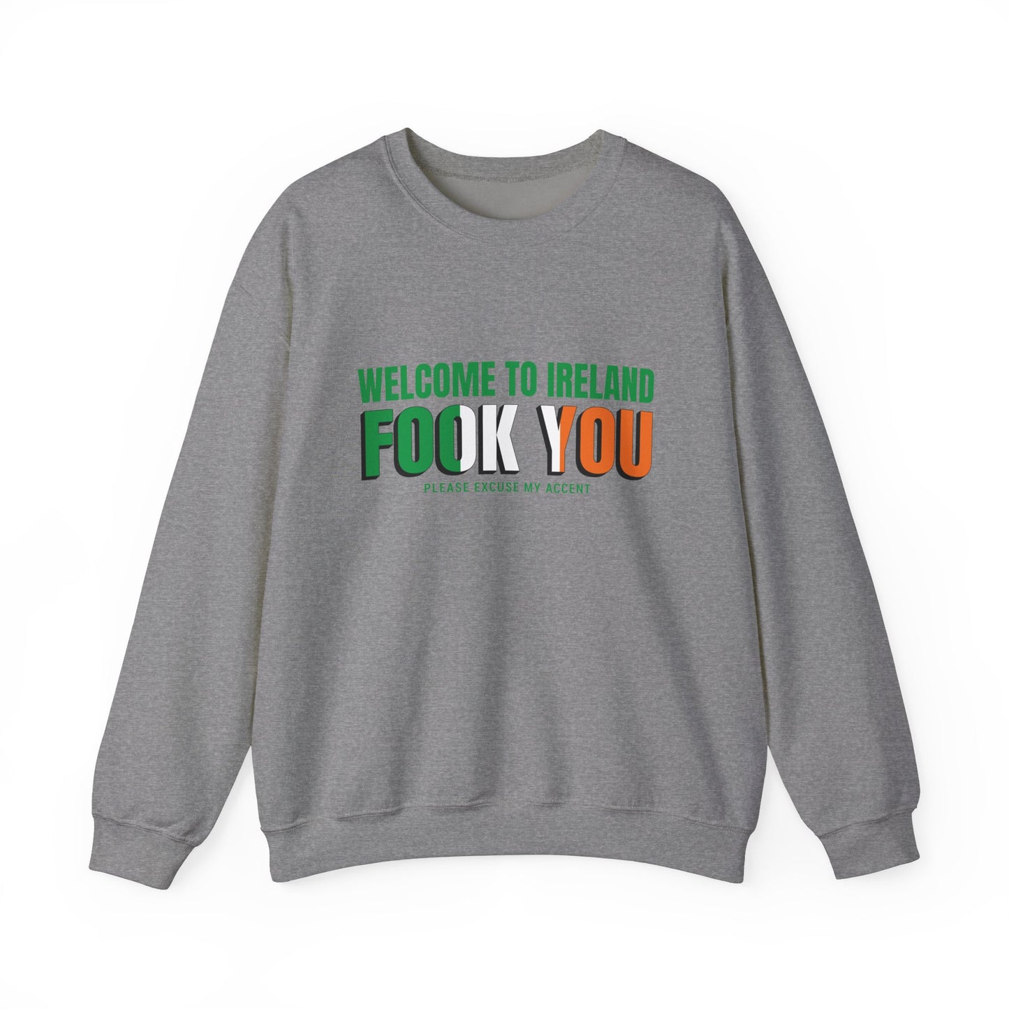 Welcome to Ireland Unisex Heavy Blend™ Crewneck Sweatshirt