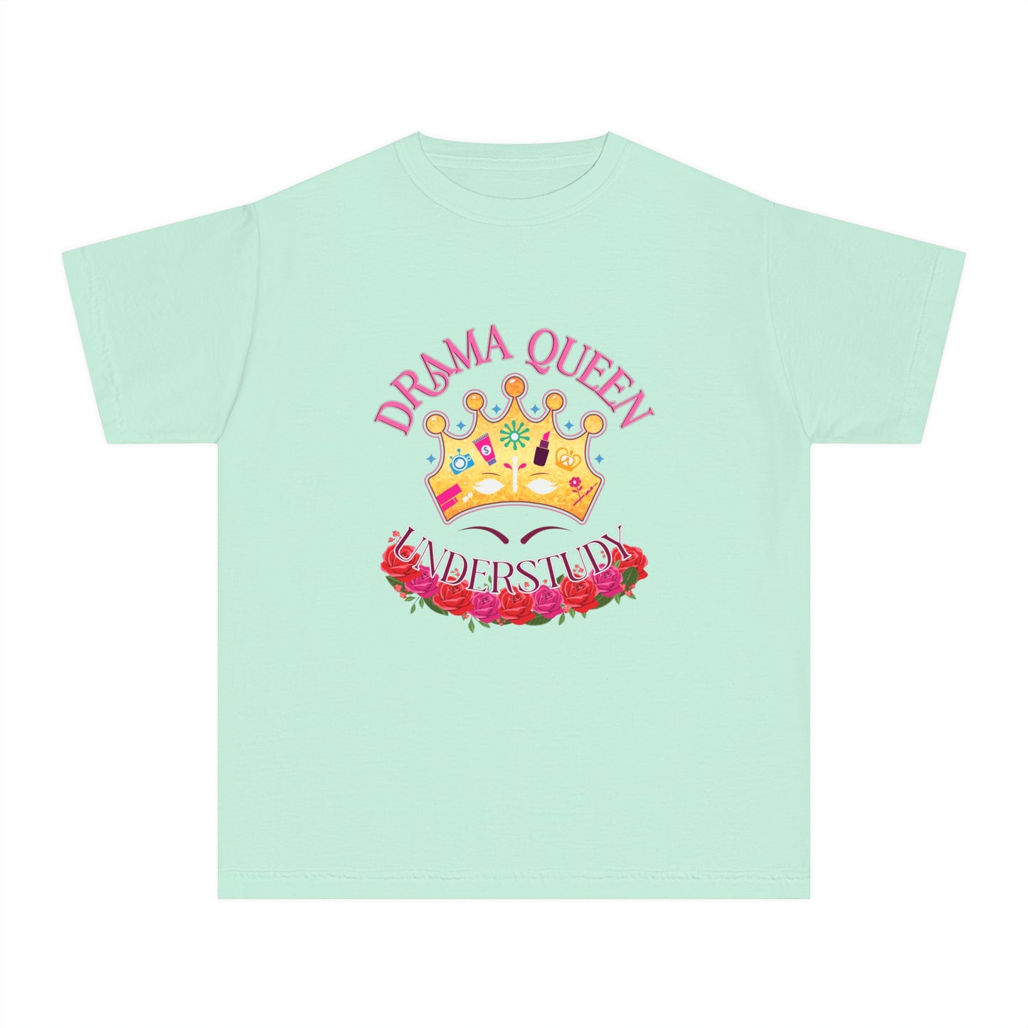 Drama Queen Understudy Girls Youth Midweight Tee