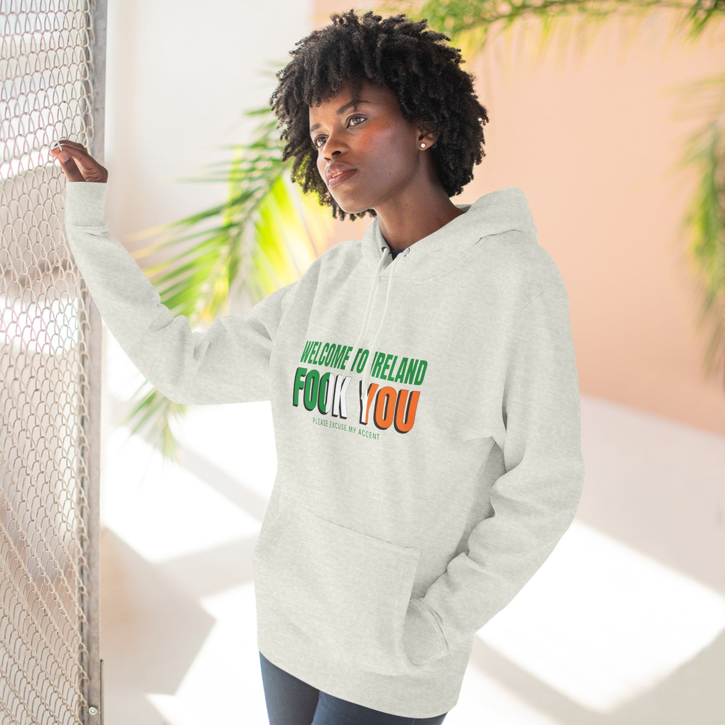 Welcome to Ireland Premium Pullover Hoodie