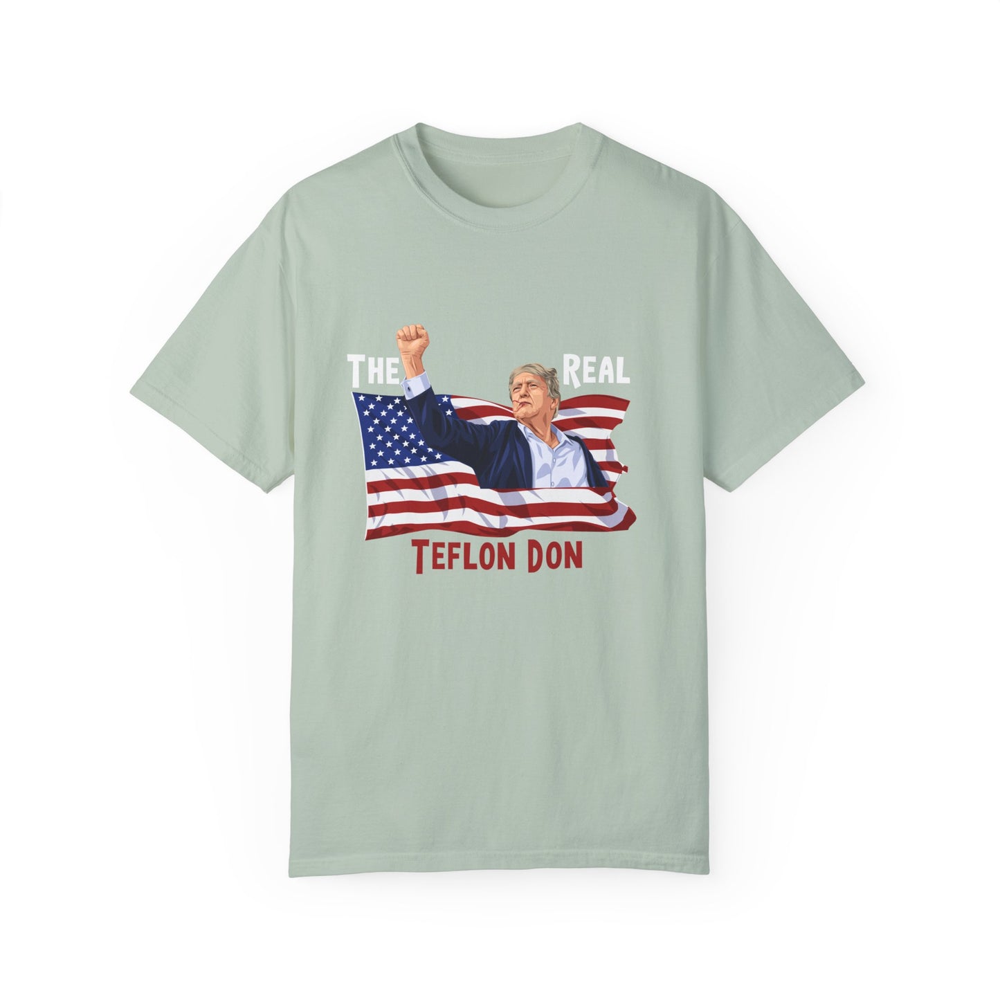 The Real Teflon Don- Unisex Garment-Dyed T-shirt