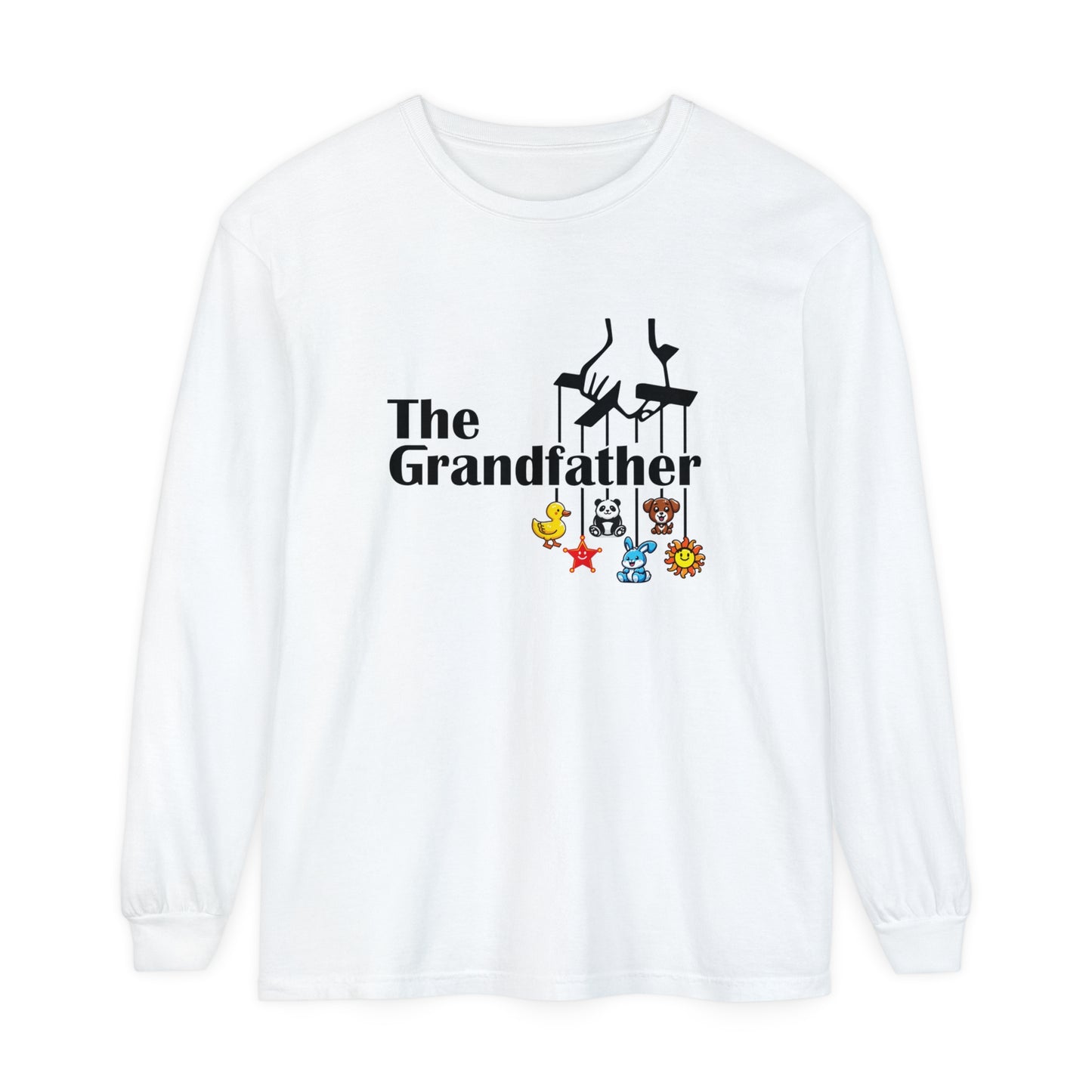 The Grandfather  Garment-dyed Long Sleeve T-Shirt