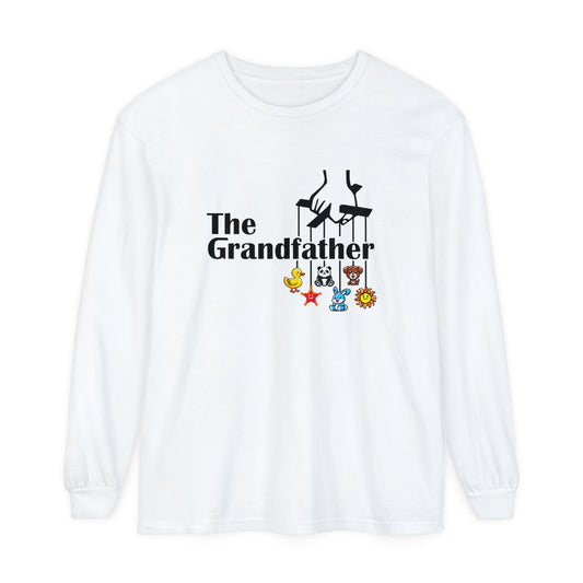 The Grandfather  Garment-dyed Long Sleeve T-Shirt