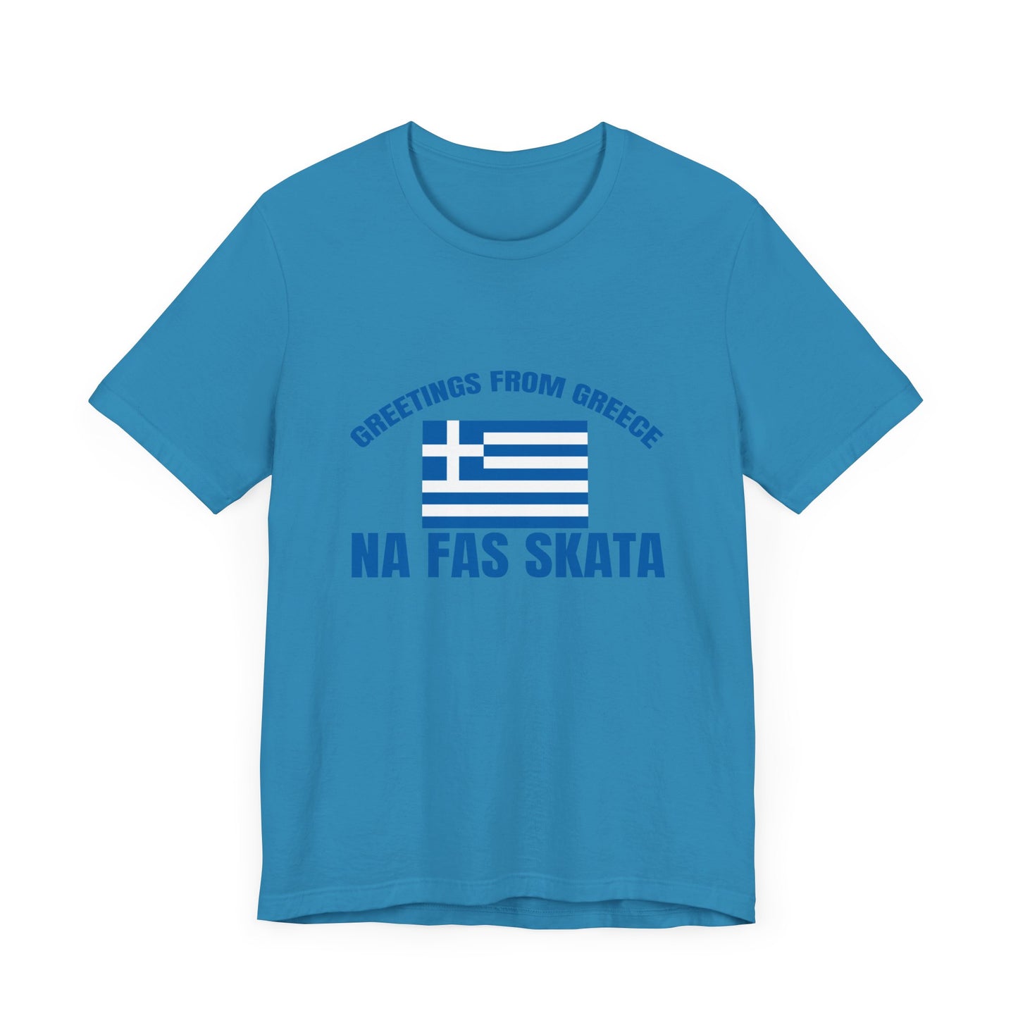 Welcome to Greece Unisex Jersey Short Sleeve Tee