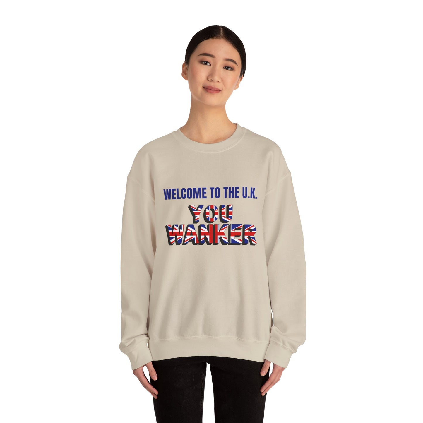 Welcome to the UK Unisex Heavy Blend™ Crewneck Sweatshirt