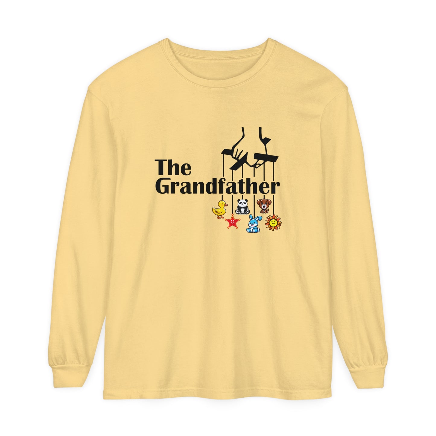 The Grandfather  Garment-dyed Long Sleeve T-Shirt