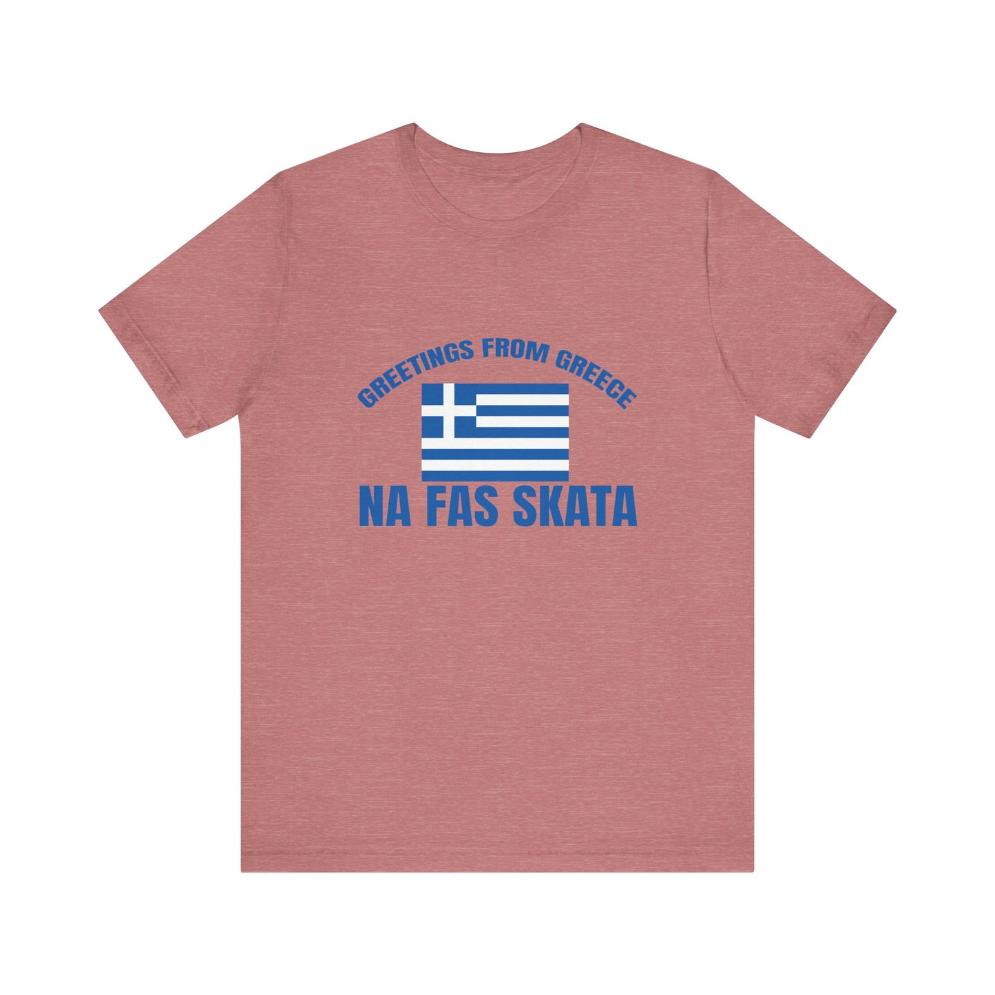 Welcome to Greece Unisex Jersey Short Sleeve Tee