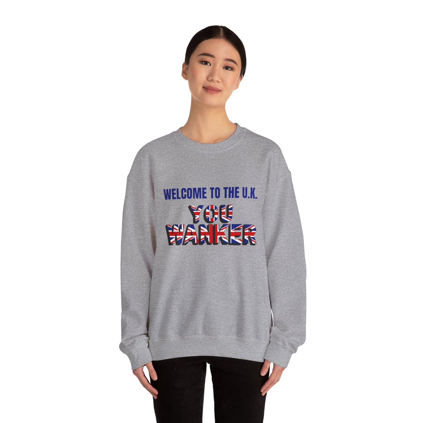 Welcome to the UK Unisex Heavy Blend™ Crewneck Sweatshirt