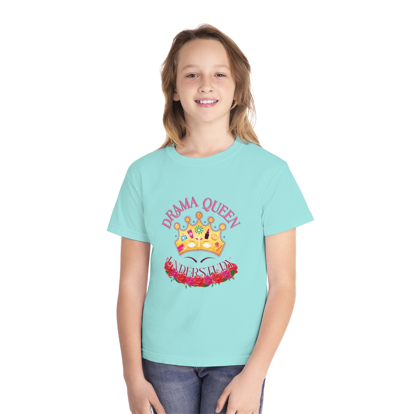 Drama Queen Understudy Girls Youth Midweight Tee