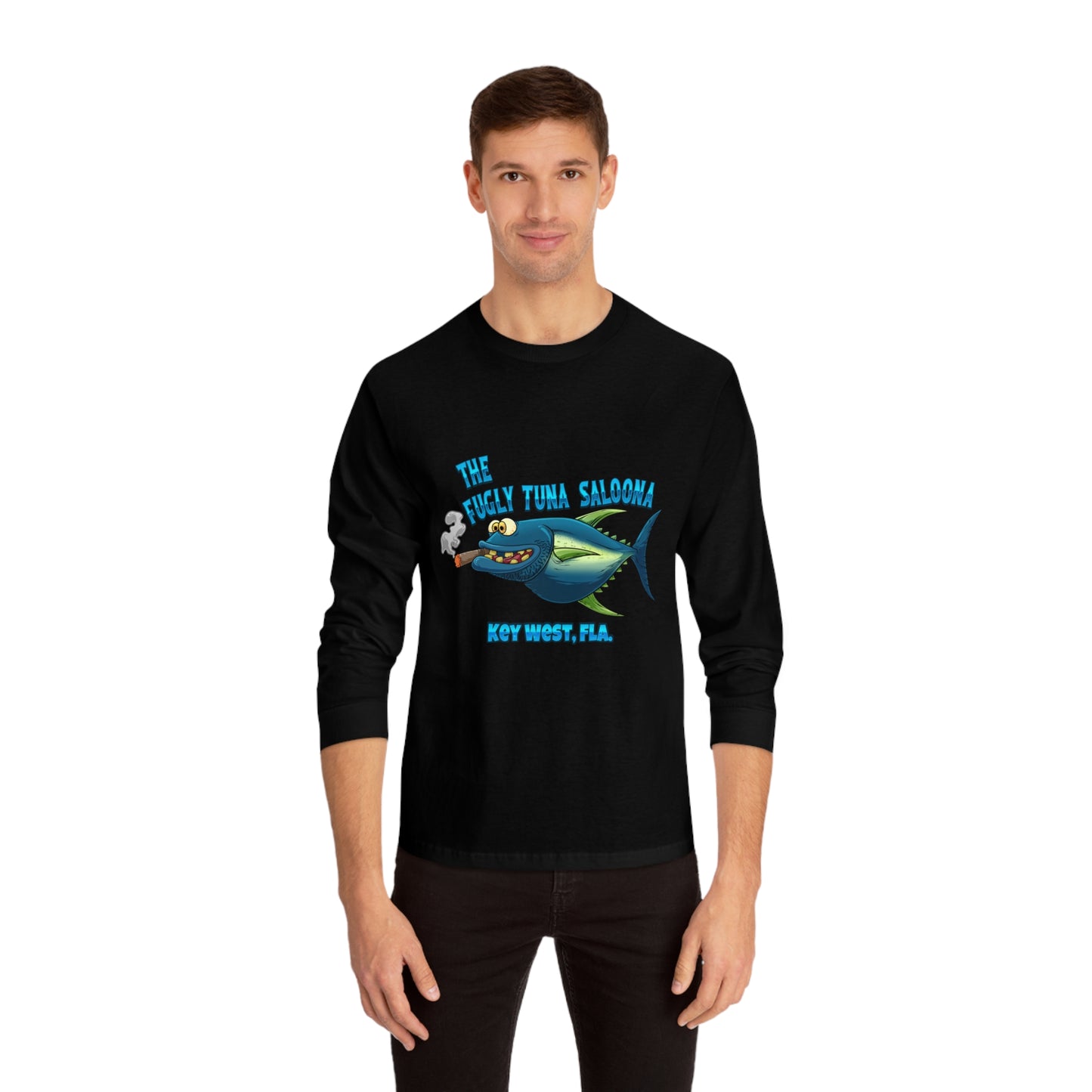 Fugly Tuna Saloona Key West Unisex Classic Long Sleeve T-Shirt