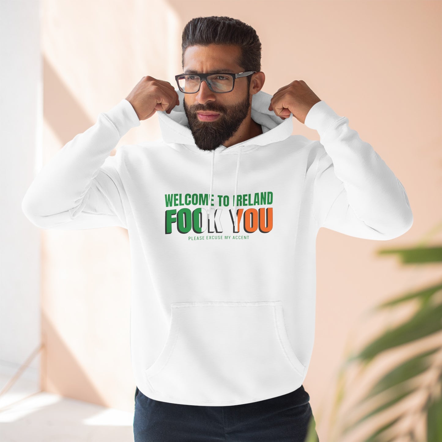 Welcome to Ireland Premium Pullover Hoodie