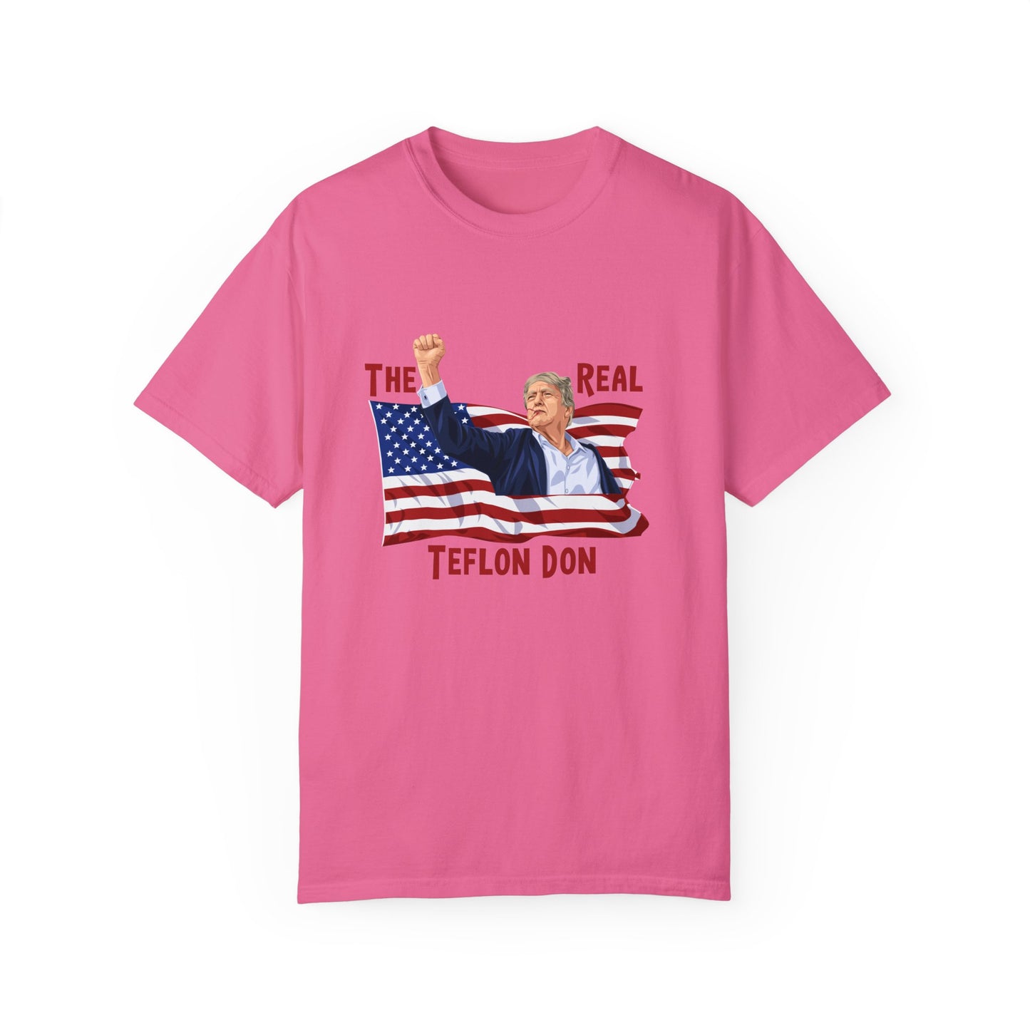 Teflon Don Trump Unisex Garment-Dyed T-shirt