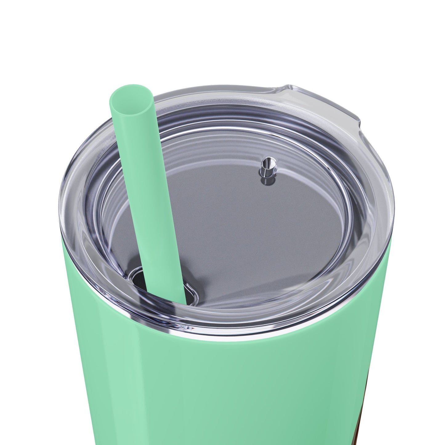 Margarita Lover's  Skinny Tumbler with Straw, 20oz