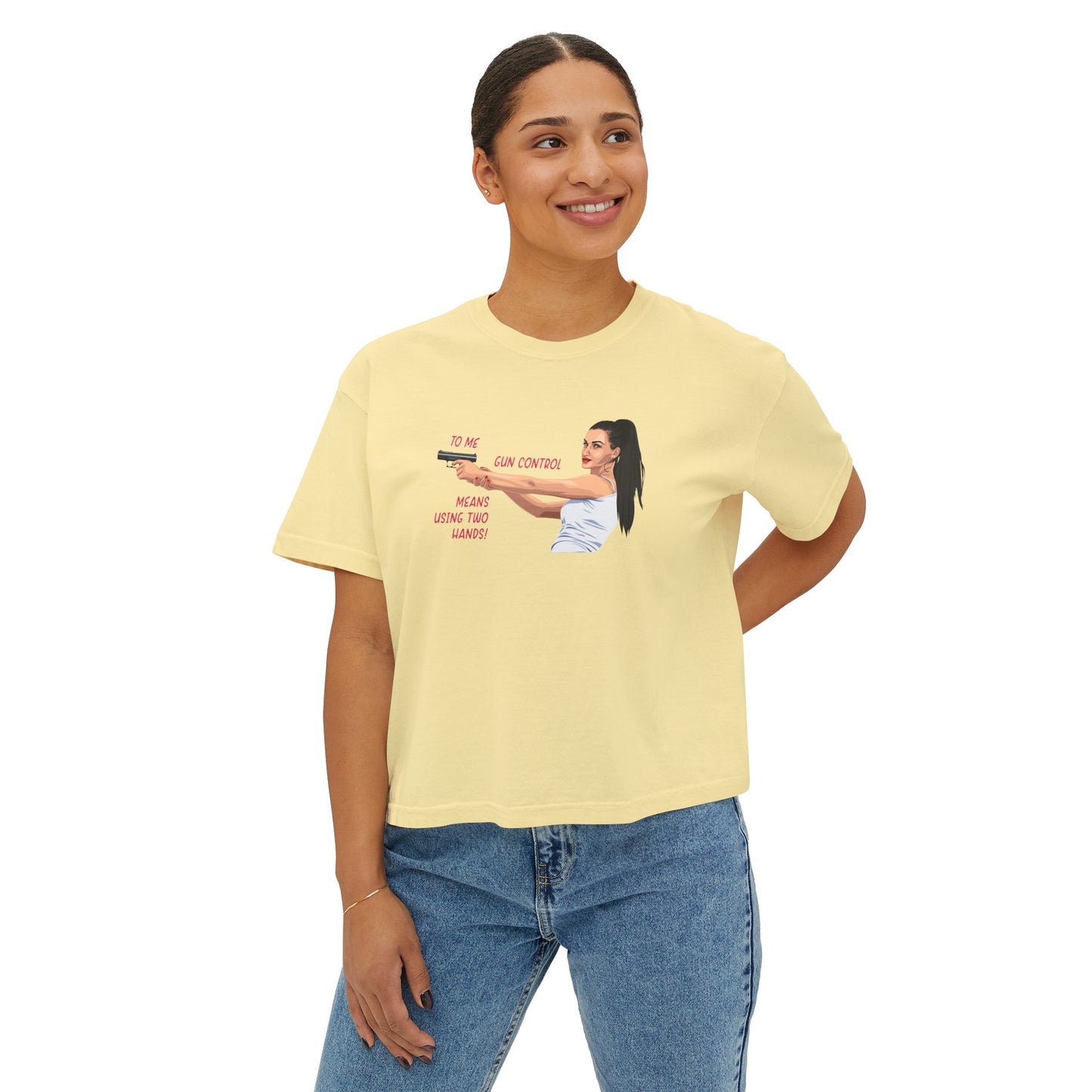 Girl Power Women's Boxy Tee