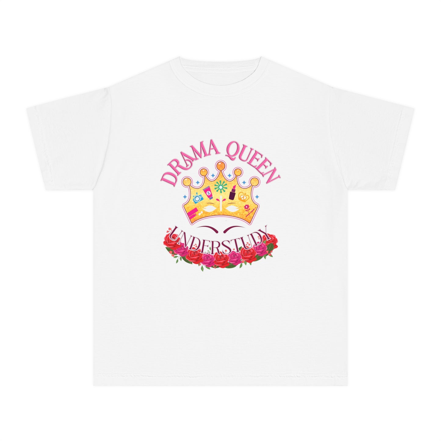 Drama Queen Understudy Girls Youth Midweight Tee