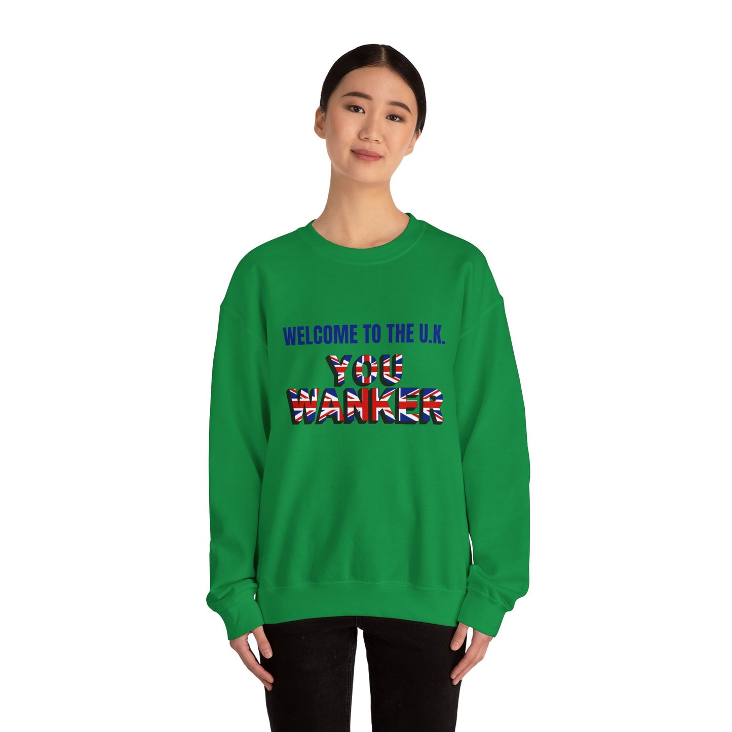 Welcome to the UK Unisex Heavy Blend™ Crewneck Sweatshirt