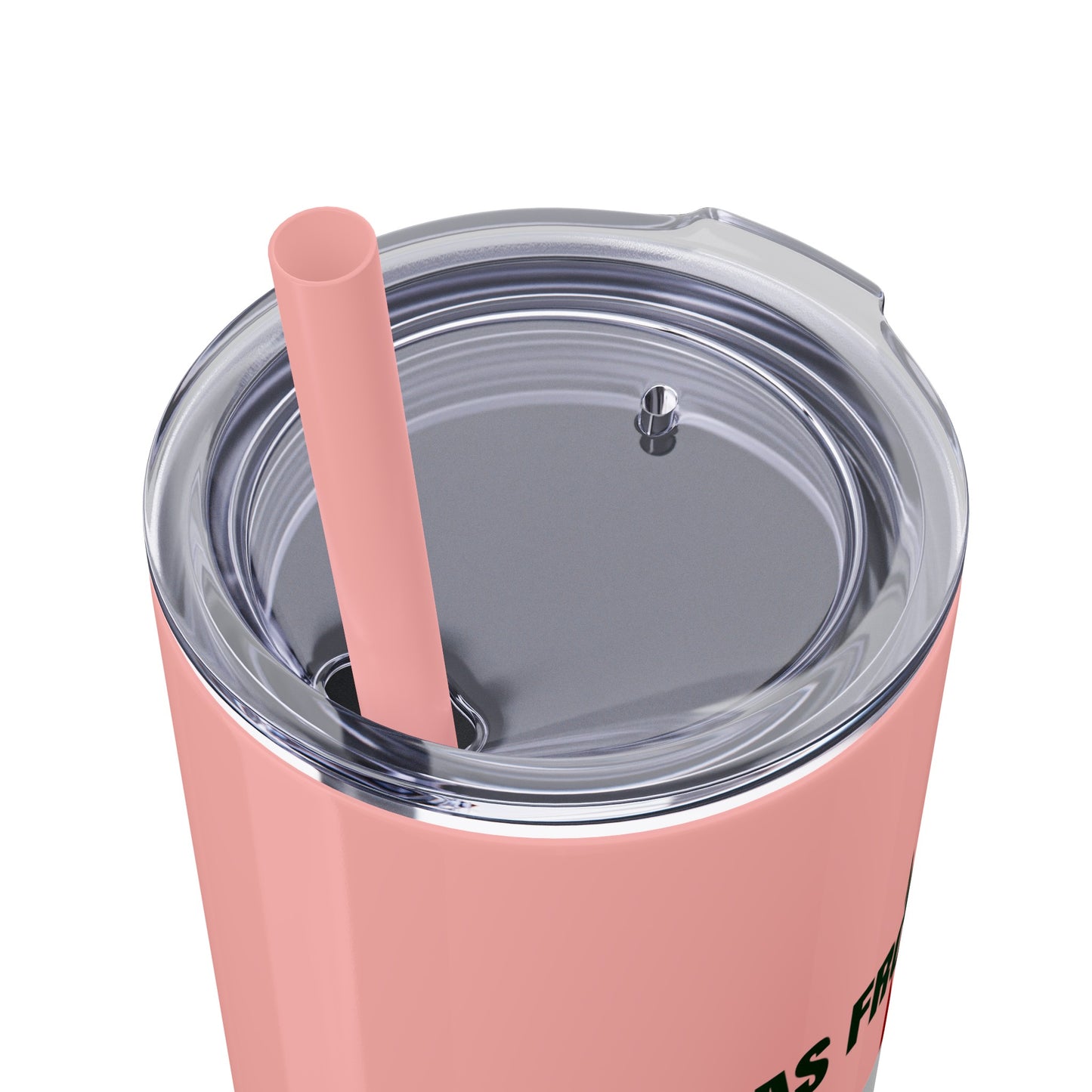 Welcome to Mexico - Skinny Stainless Steel Tumbler with Straw, 20oz