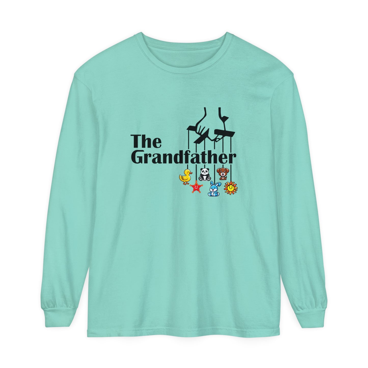 The Grandfather  Garment-dyed Long Sleeve T-Shirt