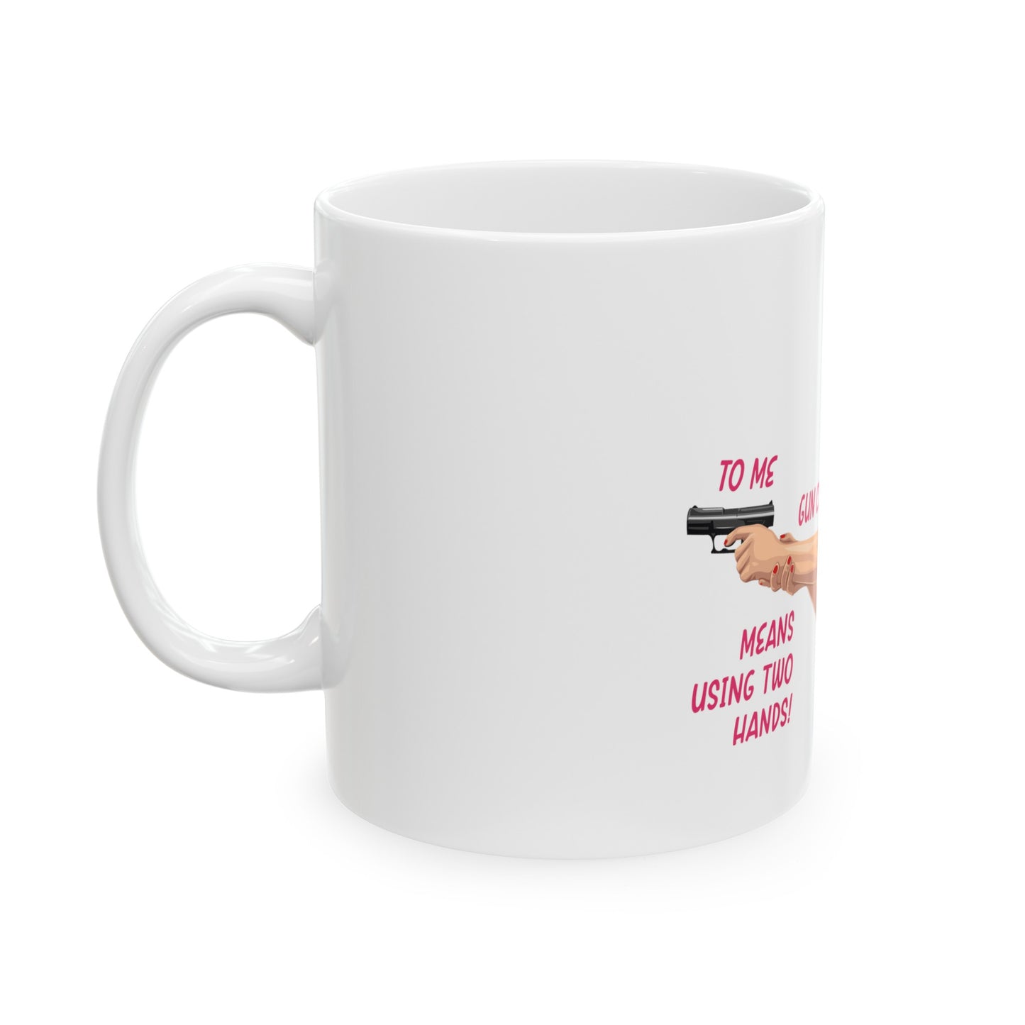 Female Power Coffee Ceramic Mug, 11oz