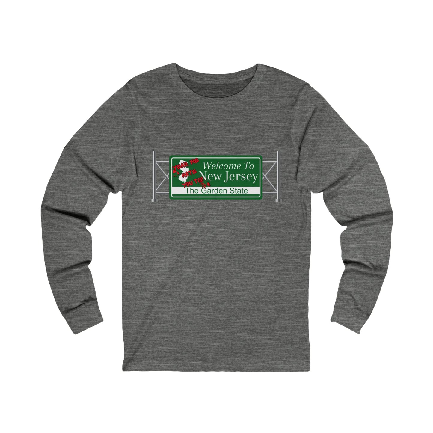 New Jersey lovers Unisex Long Sleeve Tee