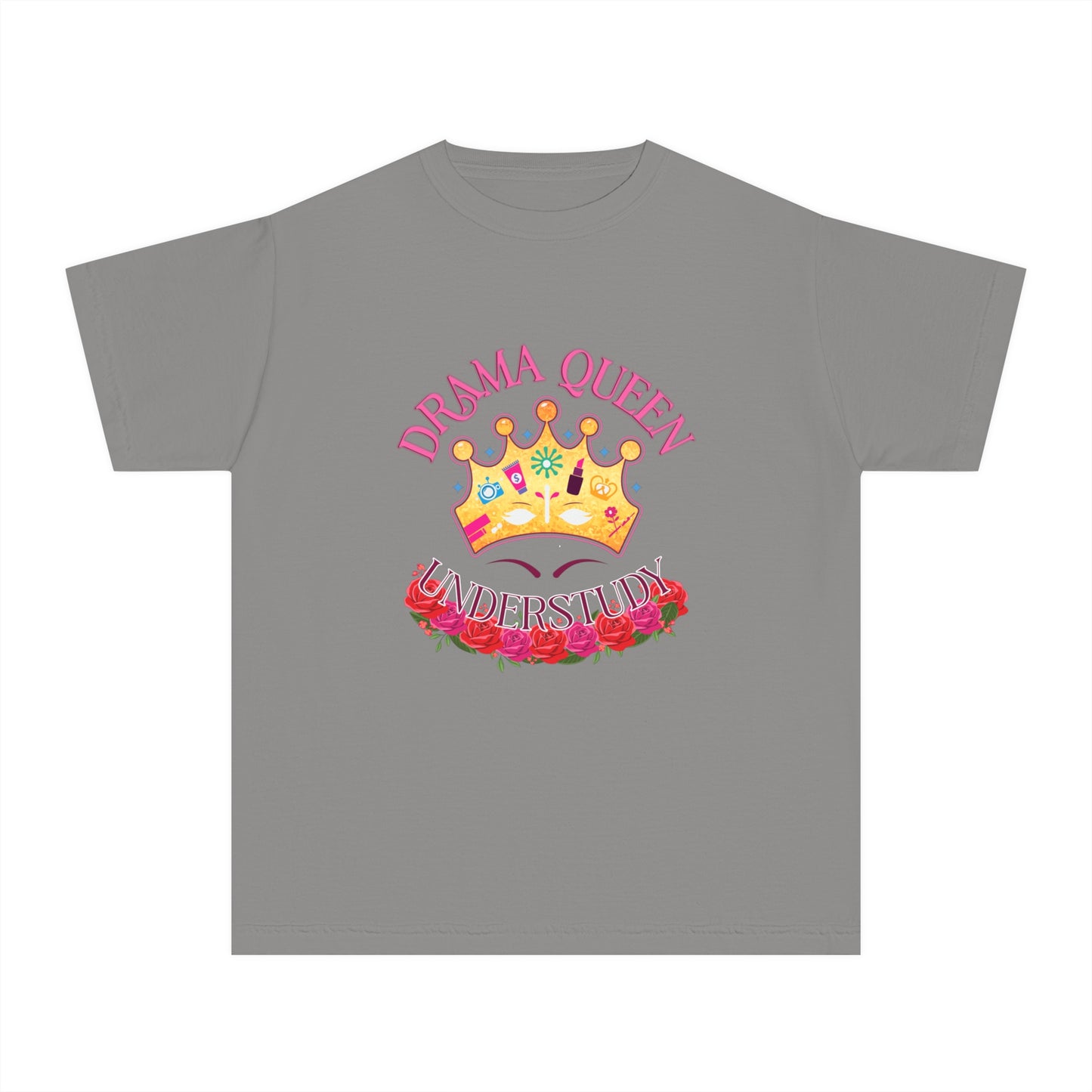 Drama Queen Understudy Girls Youth Midweight Tee