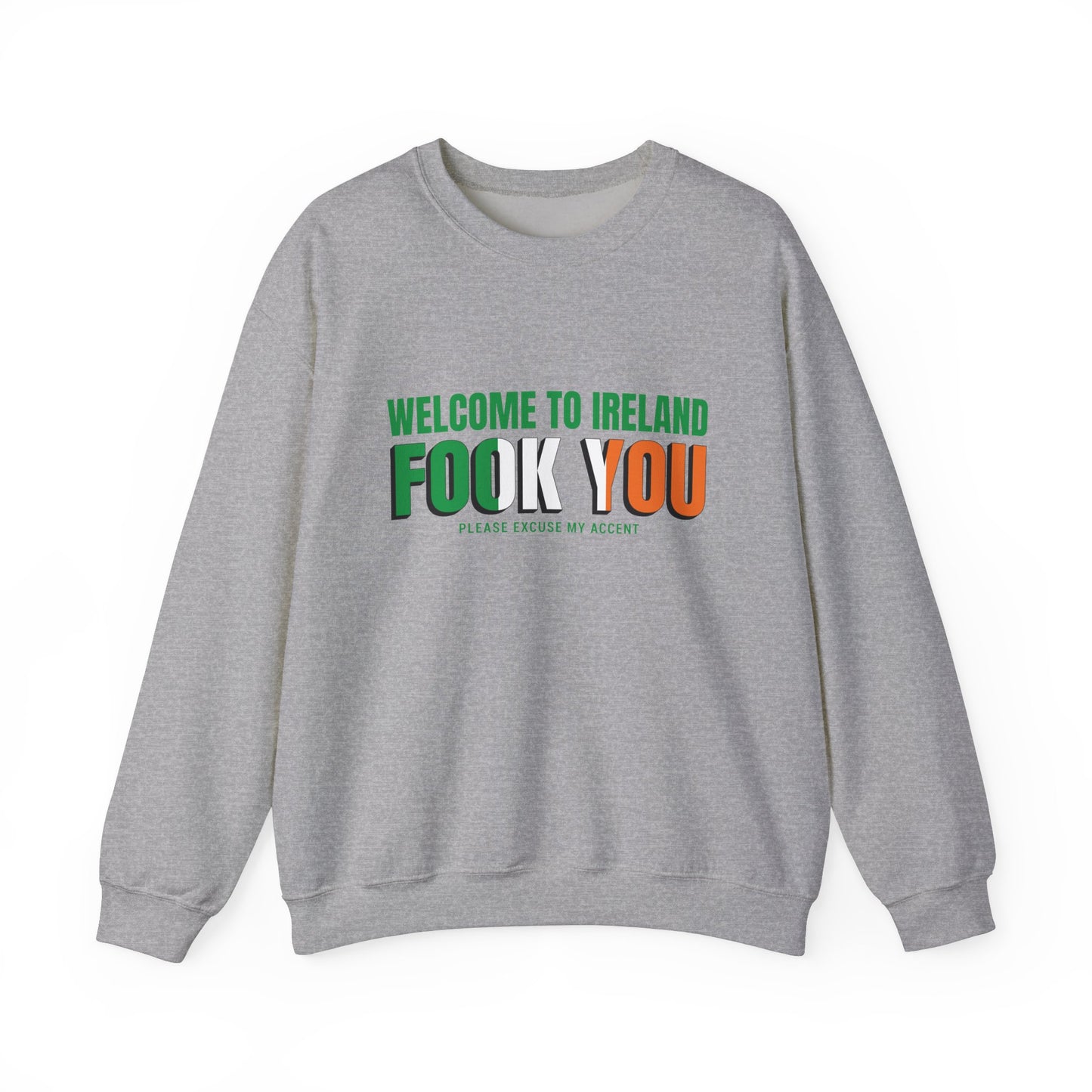 Welcome to Ireland Unisex Heavy Blend™ Crewneck Sweatshirt