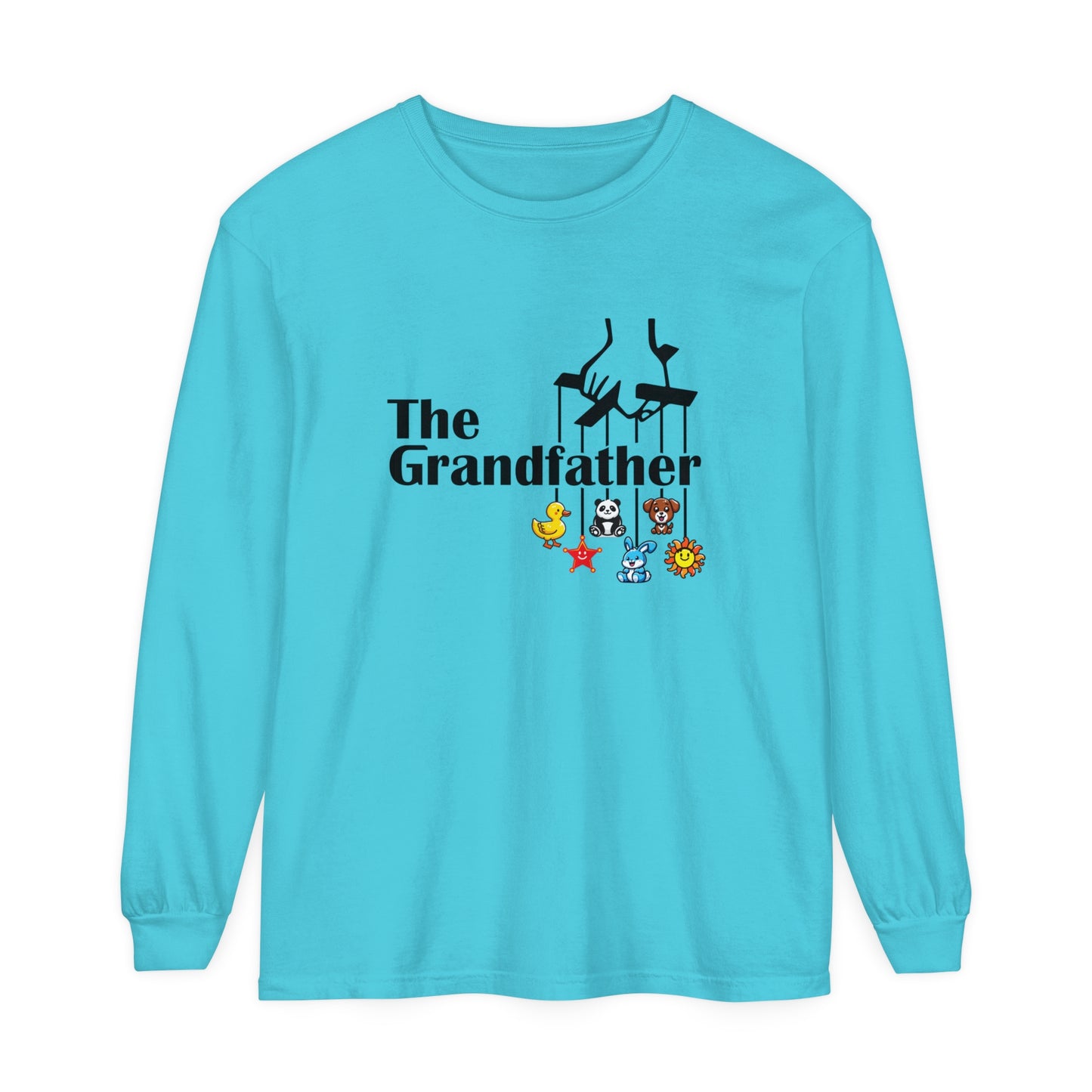 The Grandfather  Garment-dyed Long Sleeve T-Shirt